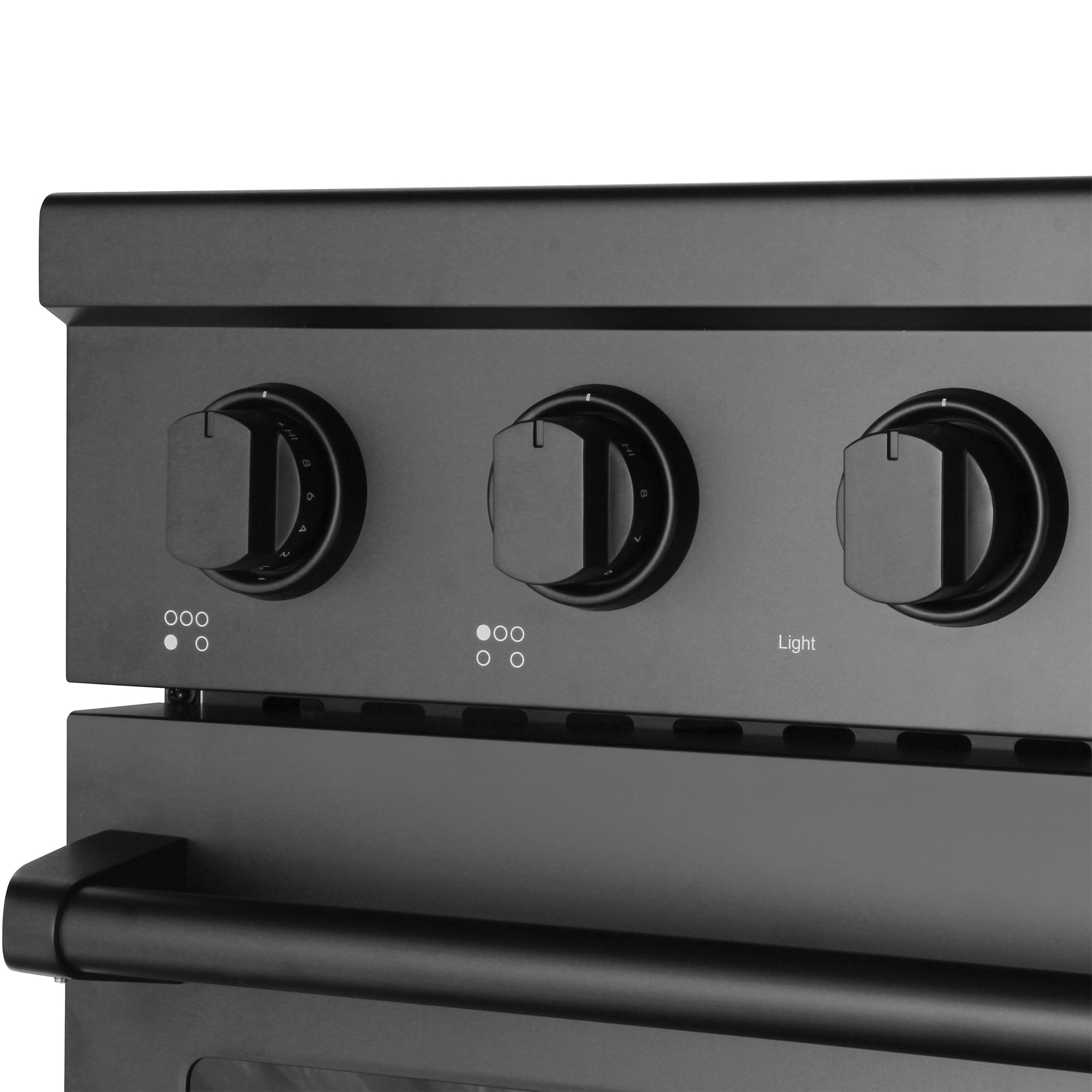 Cosmo Haven 36 in. 6.1 cu. ft. Black Electric Range with 5 Burners | COS-ERC365KBD-BK