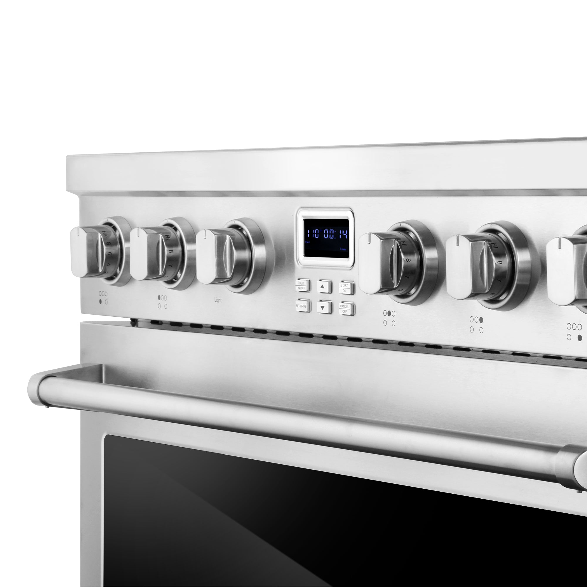 Cosmo Haven 36 in. 6.1 cu. ft. Stainless Steel Electric Range with 5 Burners | COS-ERC365KBD