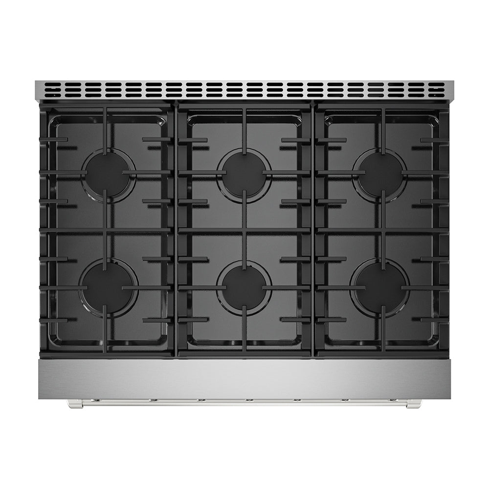 Empava Pro-Style 36 In. 6 cu. Ft. 6-Burner Stainless Steel Gas Range | EMPV-36GR11