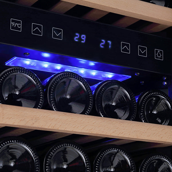 Empava 15 in. 29 Bottle Dual Zone Wine Cooler | EMPV-WC02D