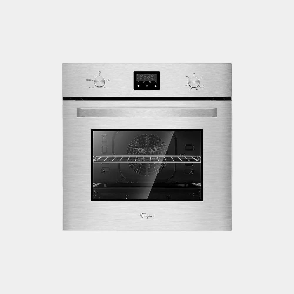 Empava 24 In. 2.3 cu. Ft. Stainless Steel Natural Gas Single Wall Oven | EMPV-24WO09