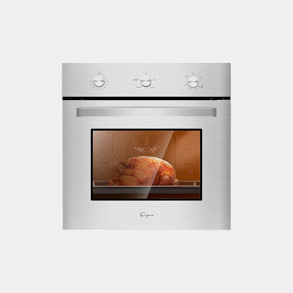 Empava 24 In. 2.3 cu. Ft. Stainless Steel Self-Cleaning Propane Gas Single Wall Oven | EMPV-24WO10L