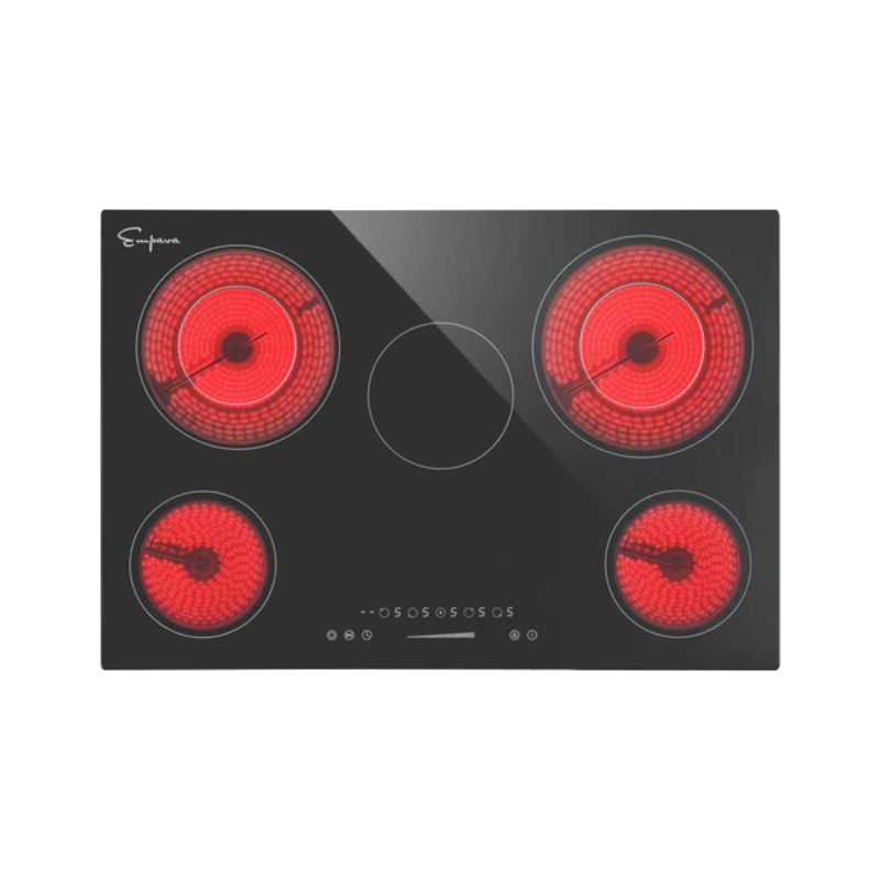 Empava 30 in. 5-Burner Black Electric Cooktop | EMPV-30REC13