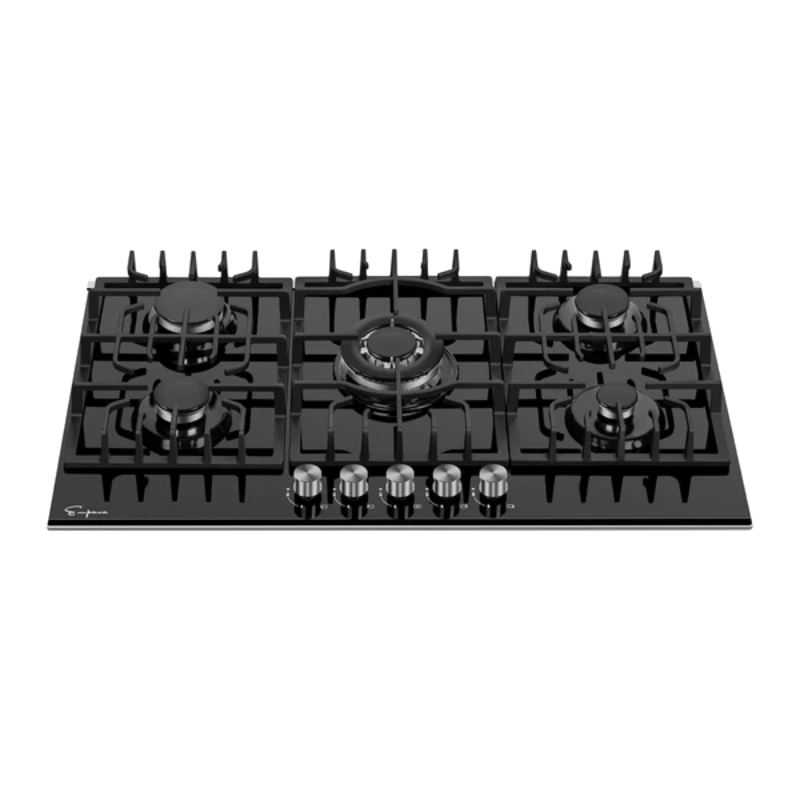 Empava 30 in. 5-Burner Built-In Black Gas Cooktop | EMPV-30GC26