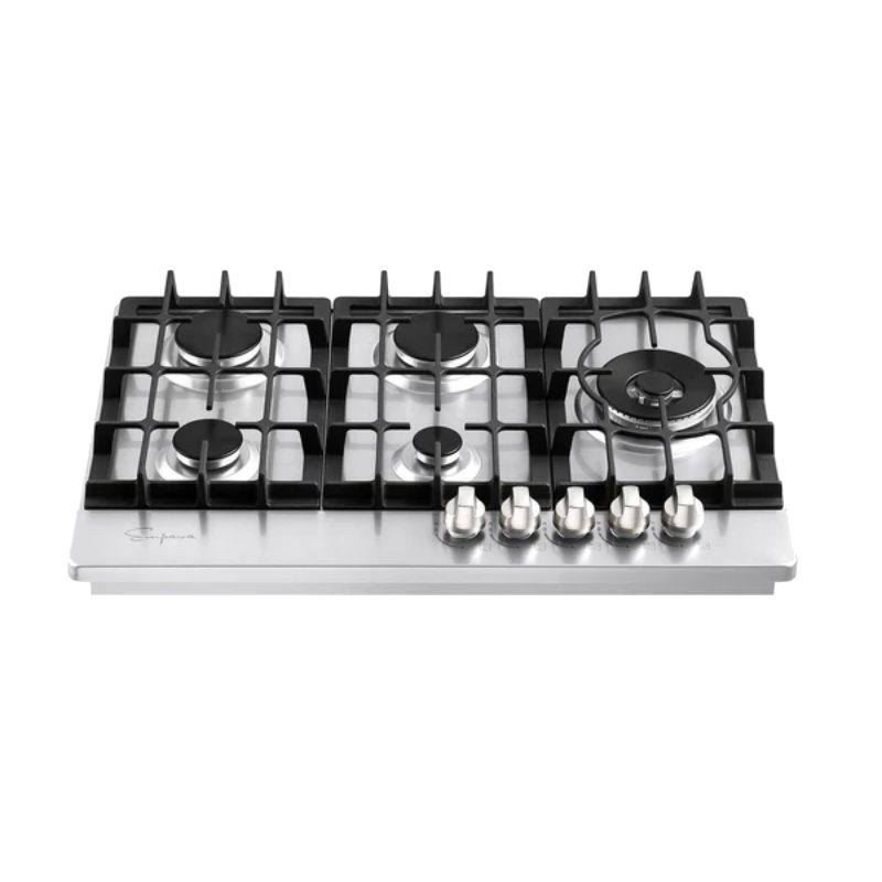 Empava 30 in. 5-Burner Built-In Stainless Steel Gas Cooktop | EMPV-30GC38