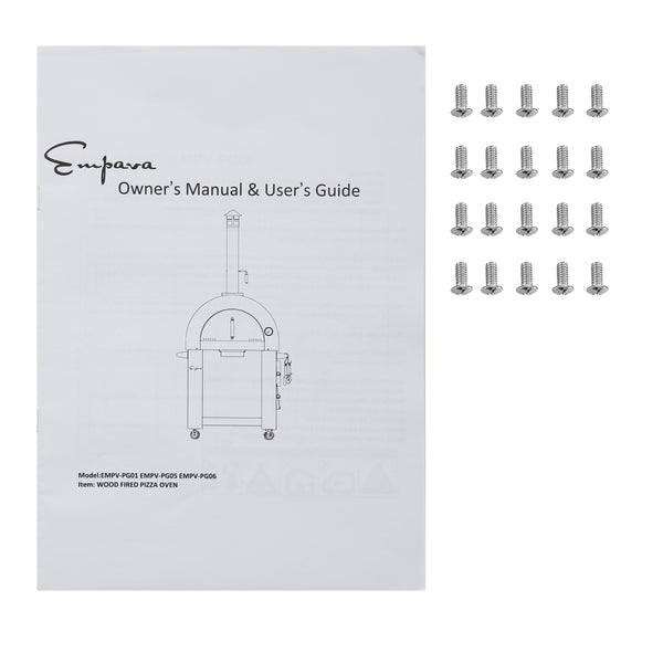 Empava Stainless Steel Wood Fired Pizza Oven | EMPV-PG01