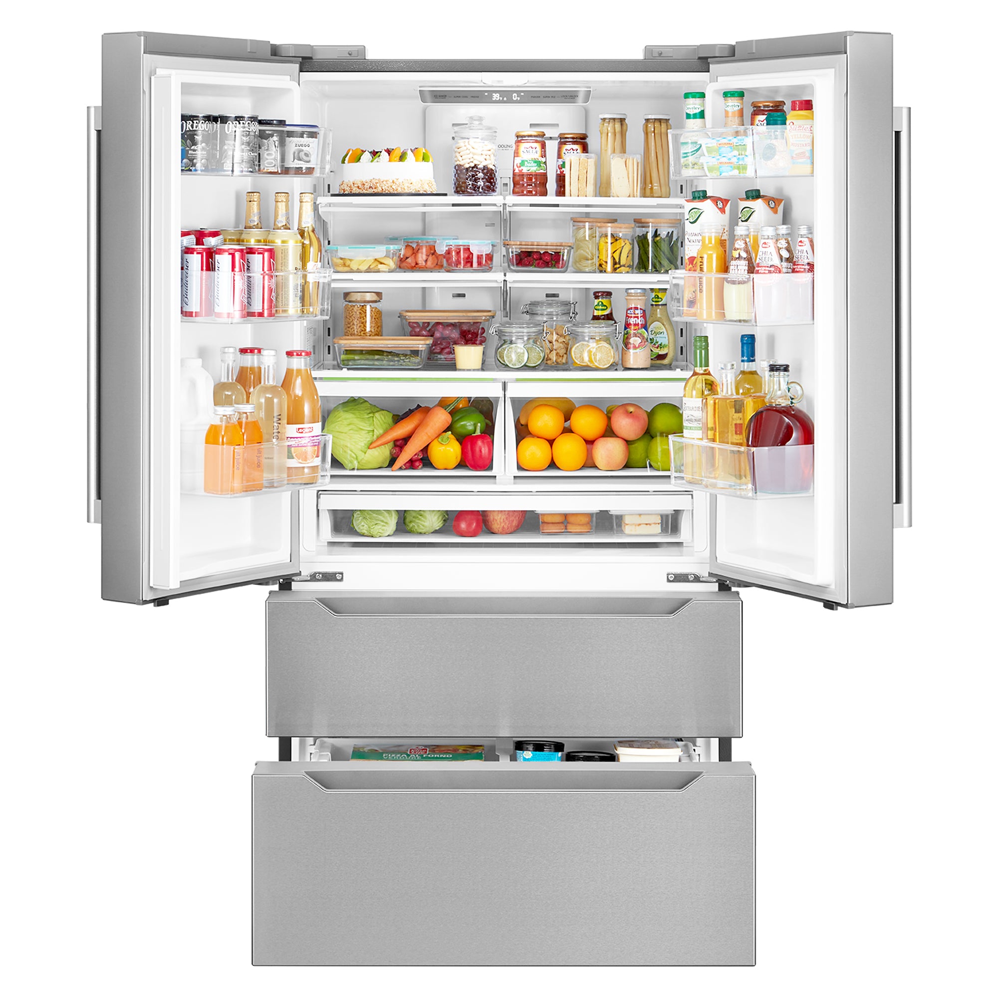 Cosmo Package - 48 in. Gas Range, Dishwasher and Refrigerator | COS-3PKG-103