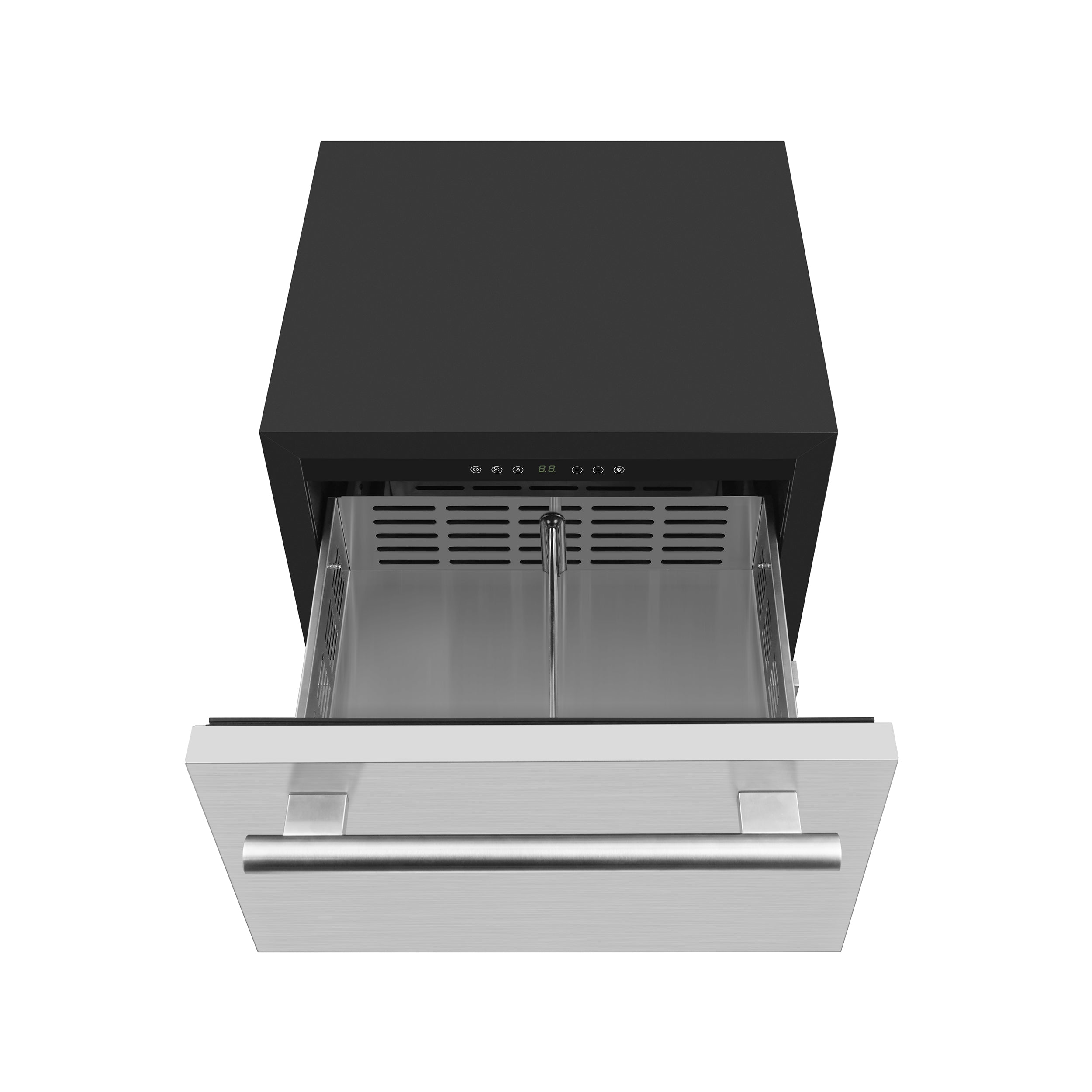 Forno Cosenza 24" Built-In Indoor/Outdoor Drawer Freezer with Ice Maker, 4.69 cu.ft.