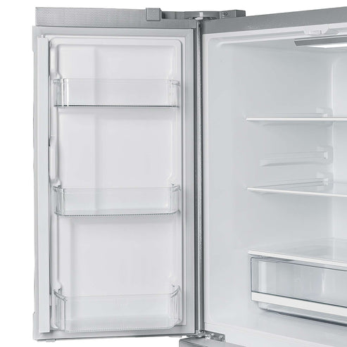 Forno Moena 36 in. Stainless Steel Refrigerator with Ice Maker 19.2 cu.ft | FFRBI1820-36SB