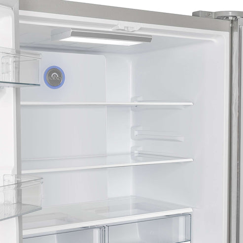 Forno Moena 36 in. Stainless Steel Refrigerator with Ice Maker 19.2 cu.ft | FFRBI1820-36SB