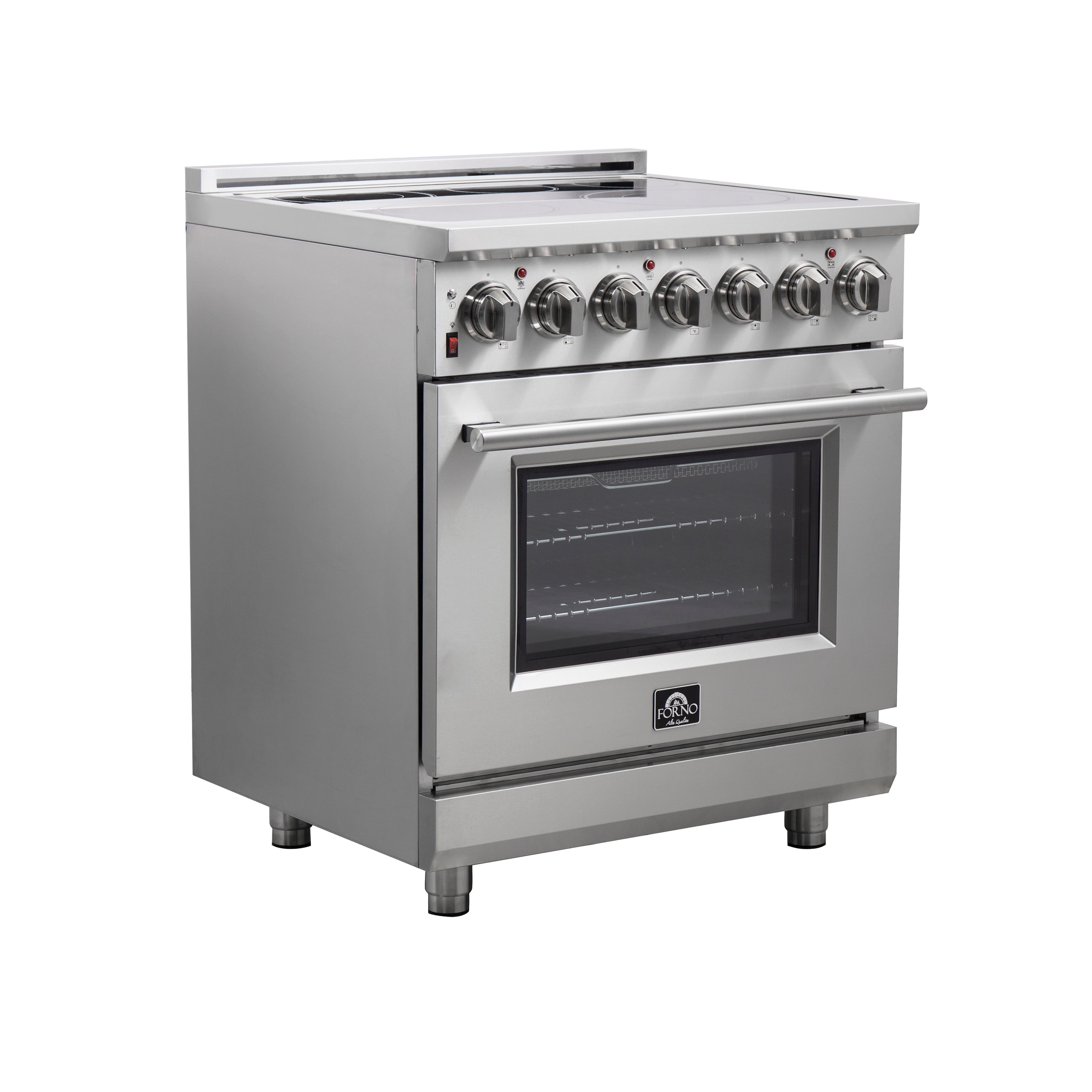 Forno Massimo 30 in. 4.32 cu. ft. 5-Burner Stainless Steel Electric Range | FFSEL6020-30