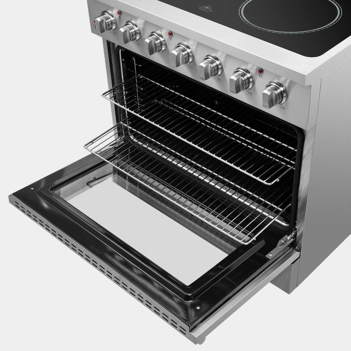 Forno Galiano 36 in. 5.36 cu. ft. 5-Burner Stainless Steel Electric Range | FFSEL6083-36