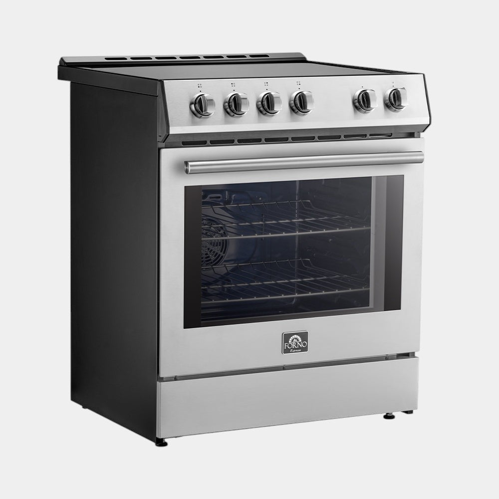 Forno Espresso Leonardo 30 in. 5 cu. ft. 4-Burner Stainless Steel Induction Range | FFSIN0982-30