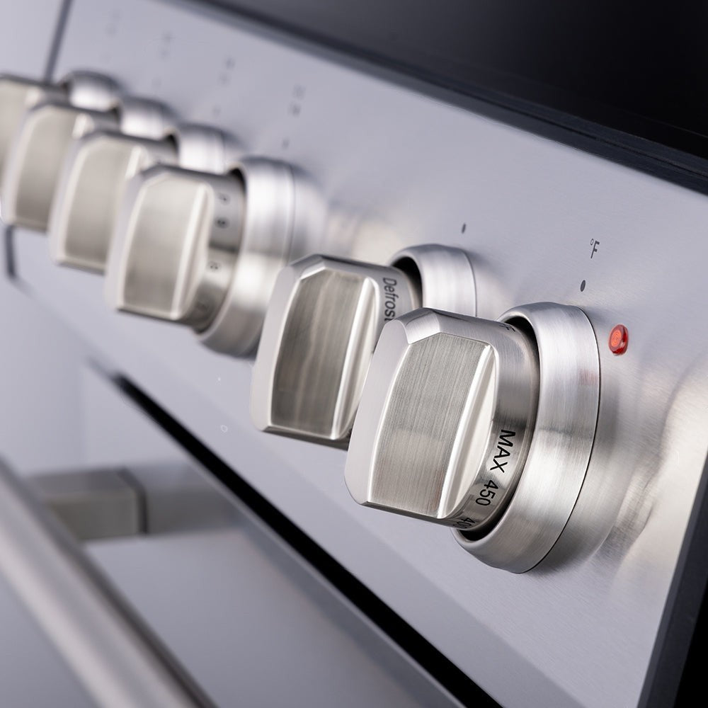 Forno Espresso Leonardo 30 in. 5 cu. ft. 4-Burner Stainless Steel Induction Range | FFSIN0982-30