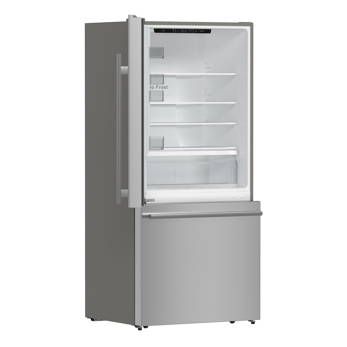 Forno Espresso Milano 62 in. 34.4 cu.ft. Stainless Steel Side-By-Side Refrigerator with Ice Maker | FFFFD1787-60S