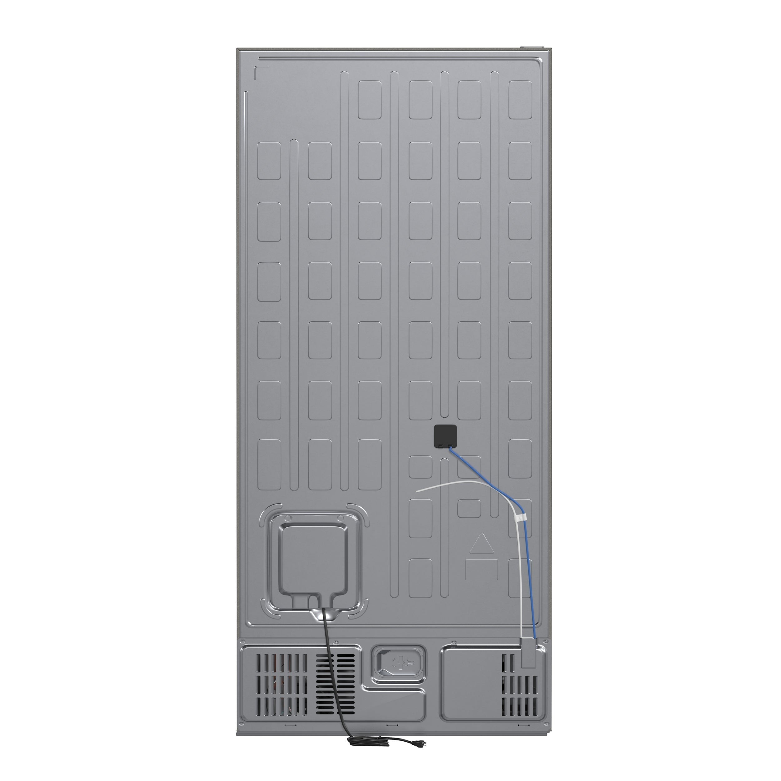 Forno Espresso Milano 62 in. 34.4 cu.ft. Stainless Steel Side-By-Side Refrigerator with Ice Maker | FFFFD1787-60S