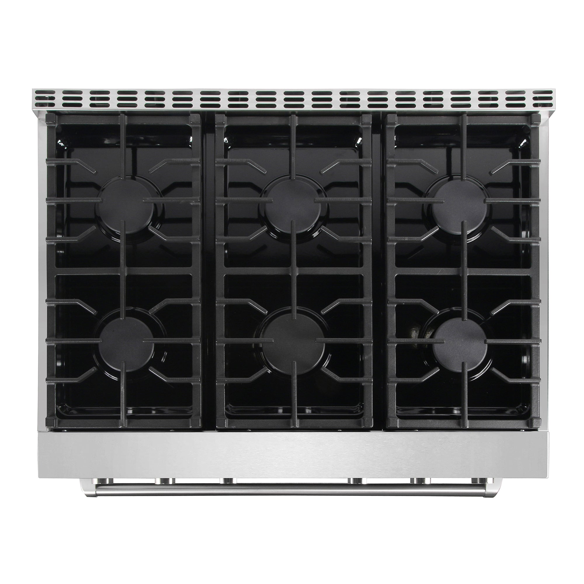 Cosmo Lumin 36 in. 6.0 cu. ft. 6-Burner Stainless Steel Gas Range | COS-GRC366KB