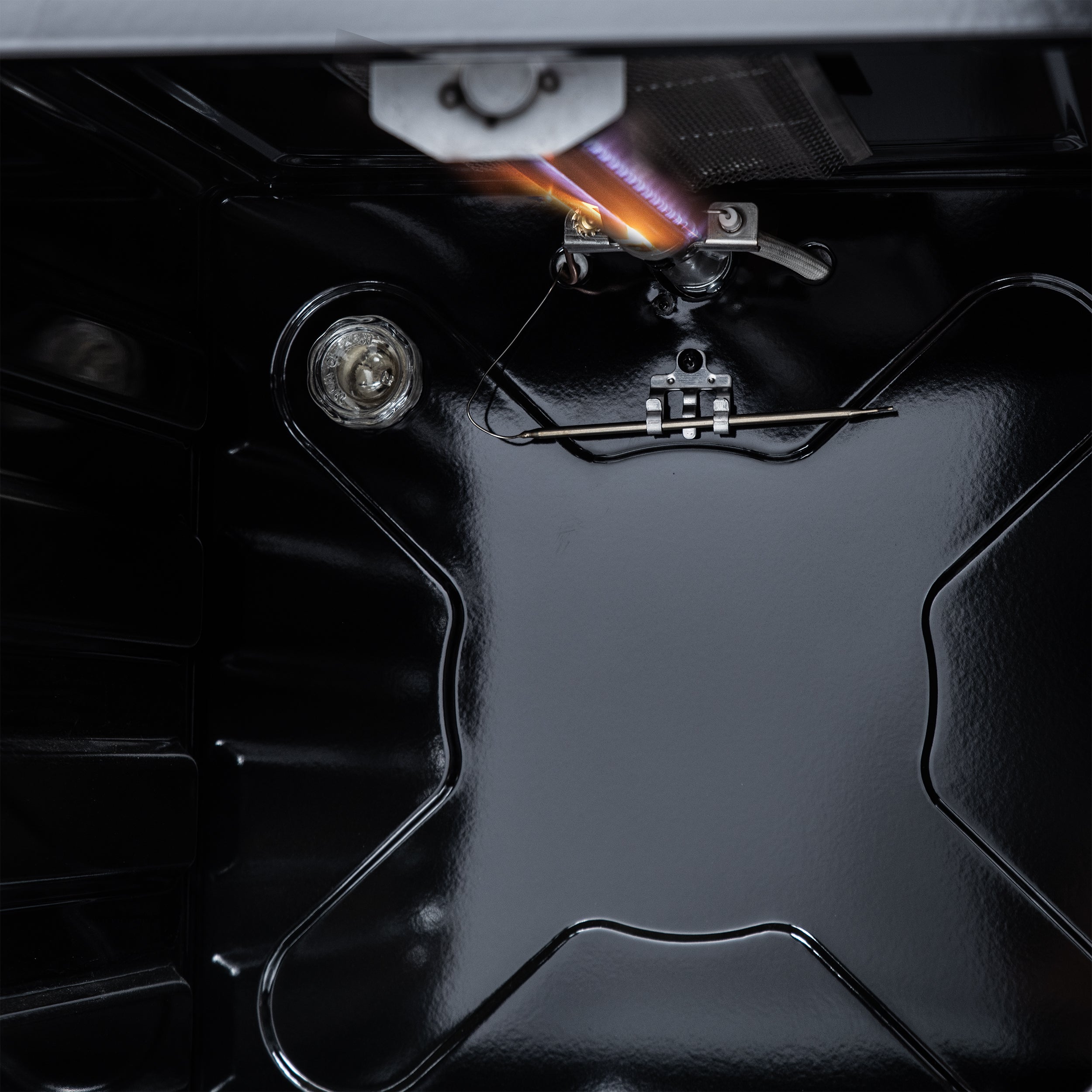 Forno Lamazze 20 in. 2.05 cu.ft. White Gas Range with 4 Burners, Storage Drawer and Antique Brass Accents | FFSGS6265-20WHT