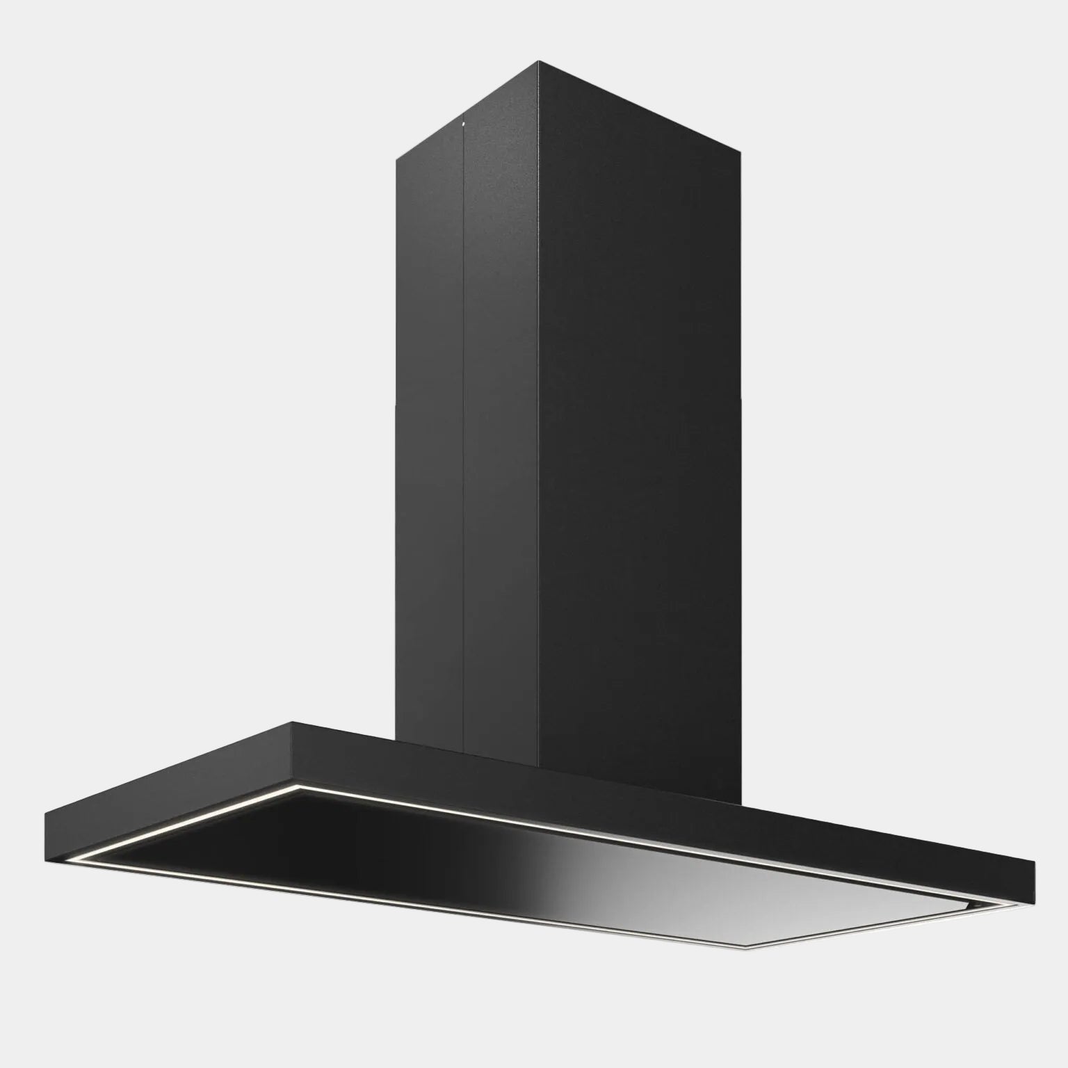 Futuro Turo 48 in. 940 CFM Black Island Mount Range Hood | IS48TURO-BLK