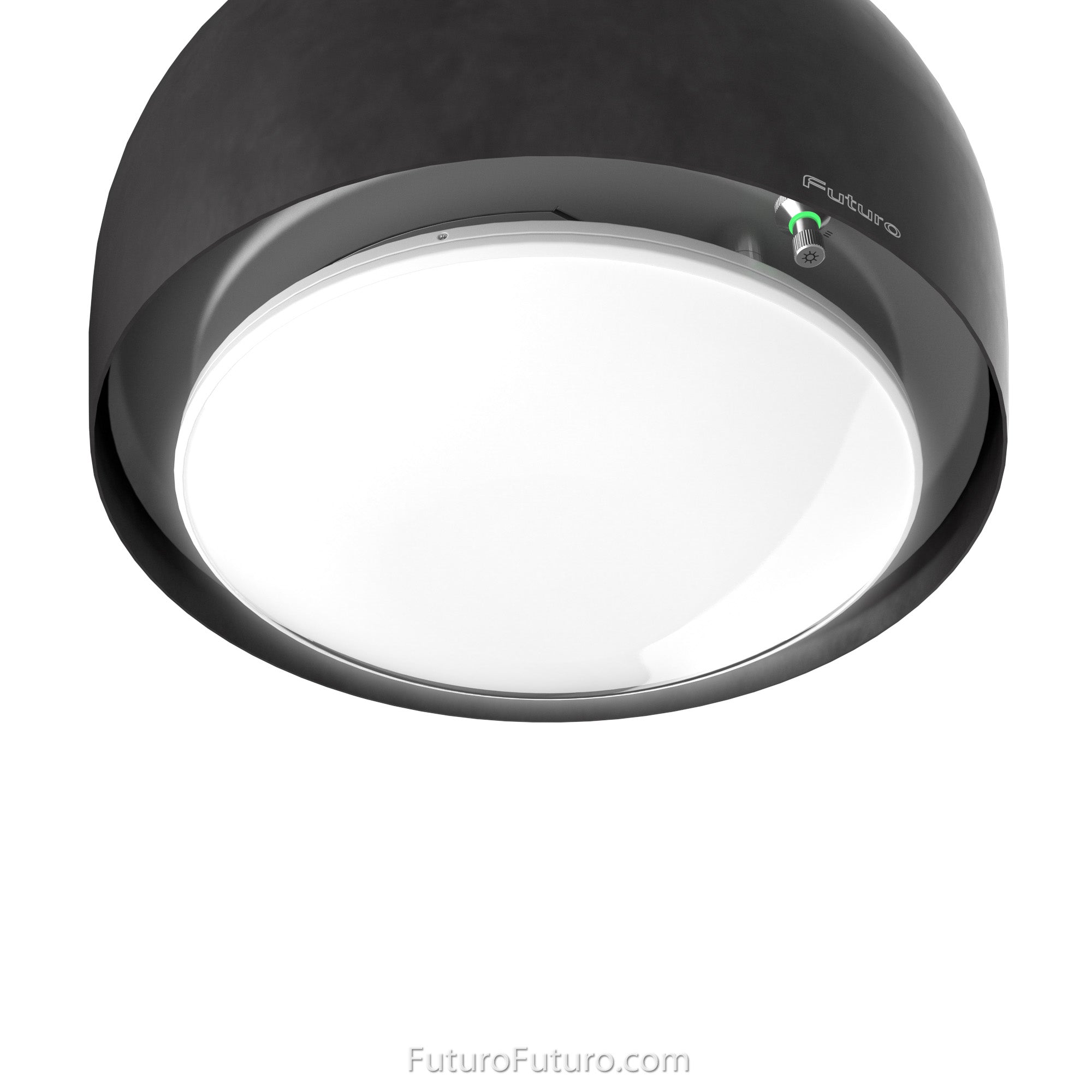 Futuro Dome 21 in. 940 CFM Iron Island Mount Range Hood | IS21DOME-IRON