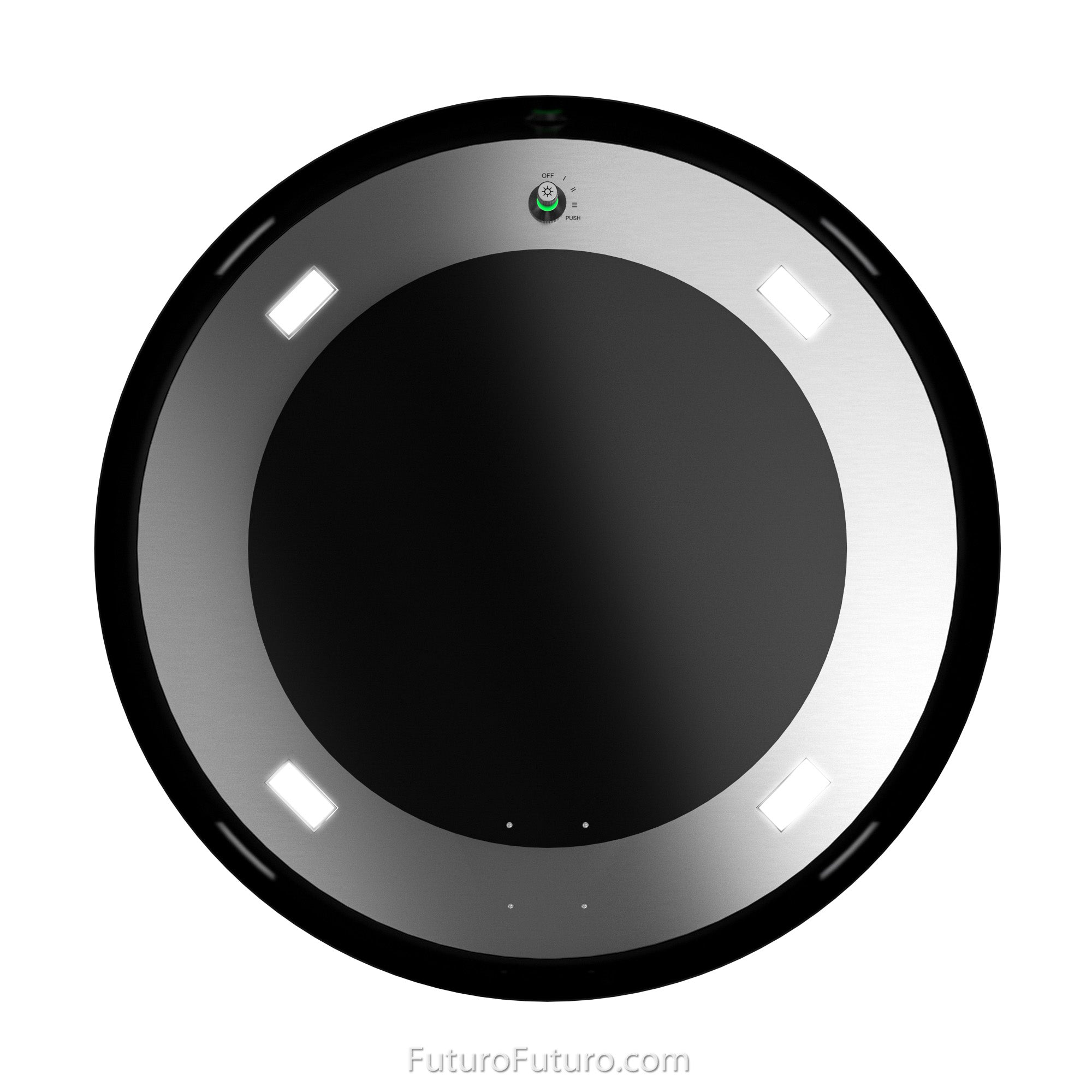 Futuro Arena 24 in. 940 CFM Black Island Mount Range Hood | IS24ARENA-BLK