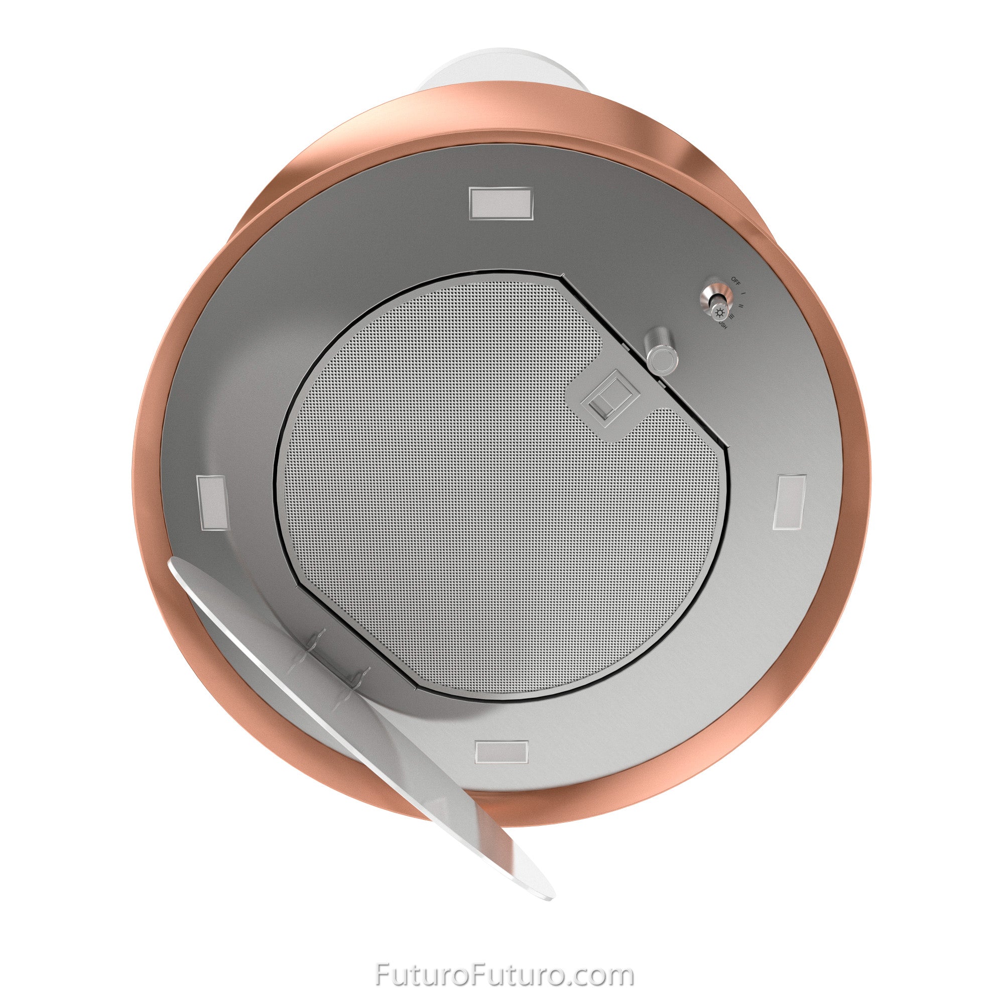 Futuro Arena 24 in. 940 CFM Copper Island Mount Range Hood | IS24ARENA-CR