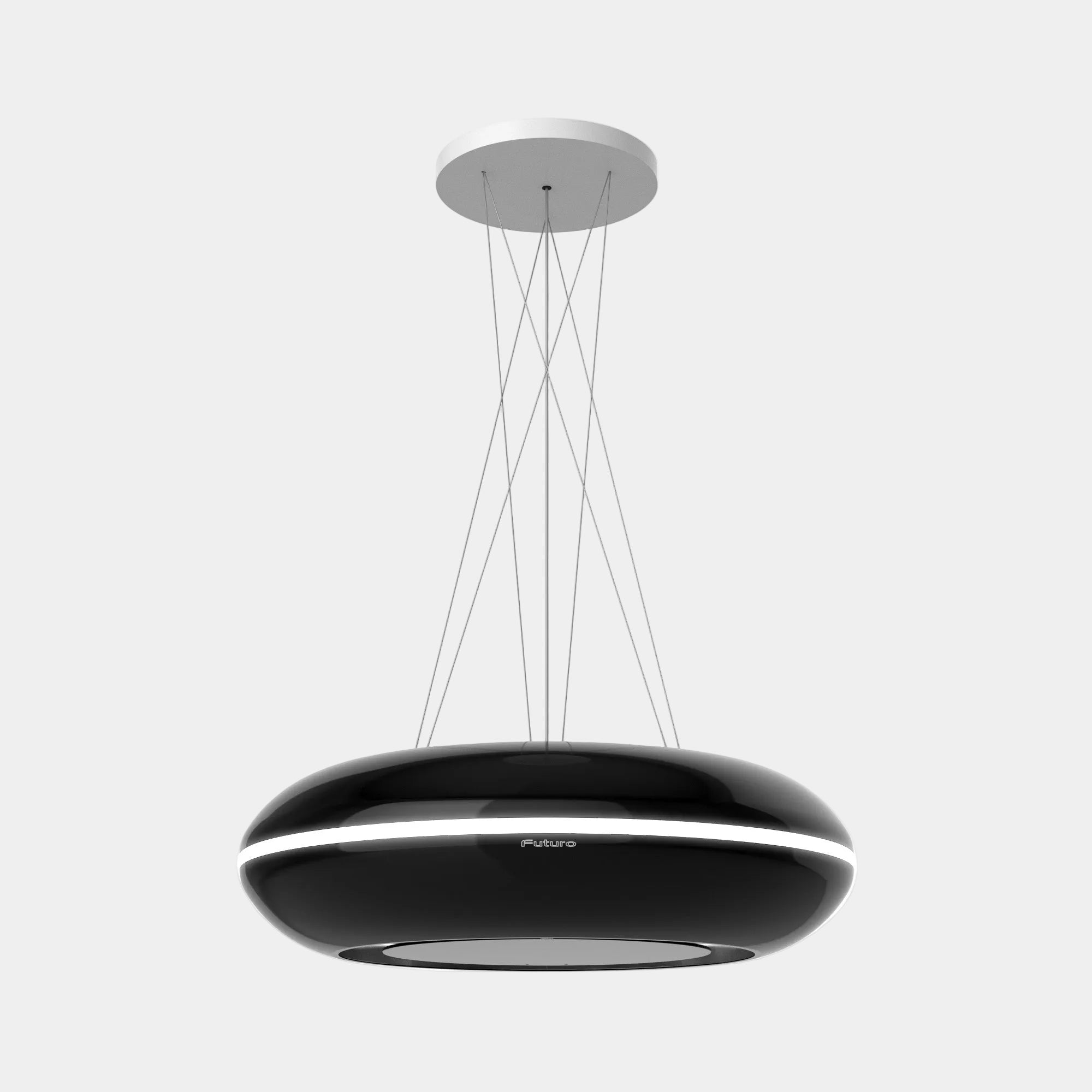 Futuro Orbit 30 in. 940 CFM Black Island Mount Range Hood | IS30ORBIT-BLK