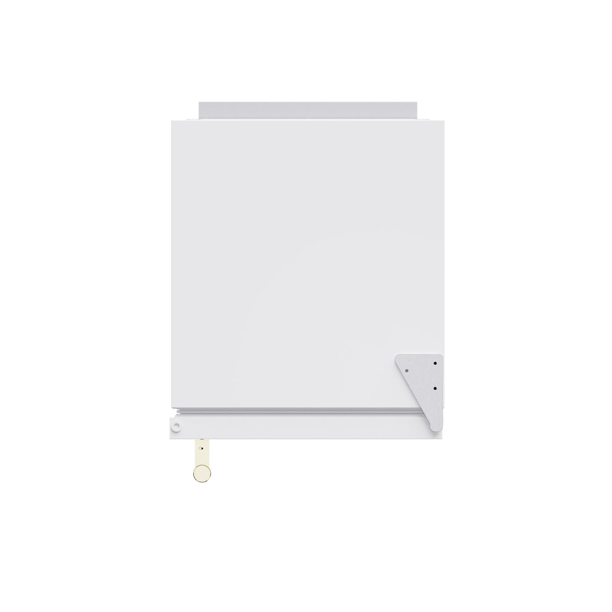 Cristallo 15 Inch Freestanding/Undercounter Ice maker, 79.4 lbs Cubed Ice daily, 12 kg / 26.5 lbs ice bin, White