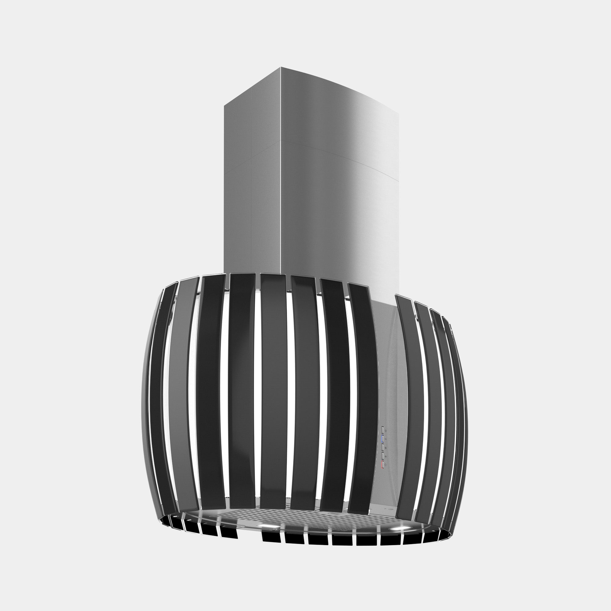 Futuro Pearl 30 in. 940 CFM Black Island Mount Range Hood | IS30PEARL-BLK