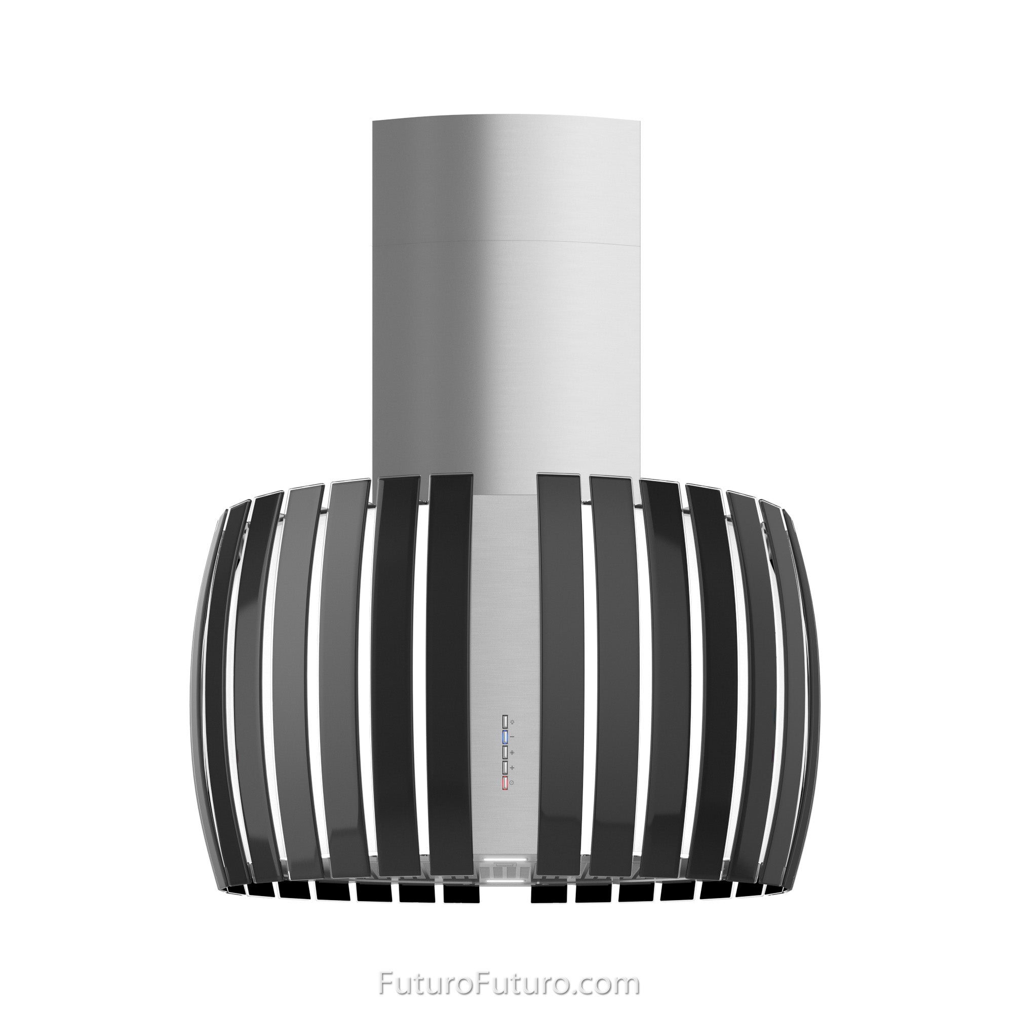 Futuro Pearl 30 in. 940 CFM Black Island Mount Range Hood | IS30PEARL-BLK