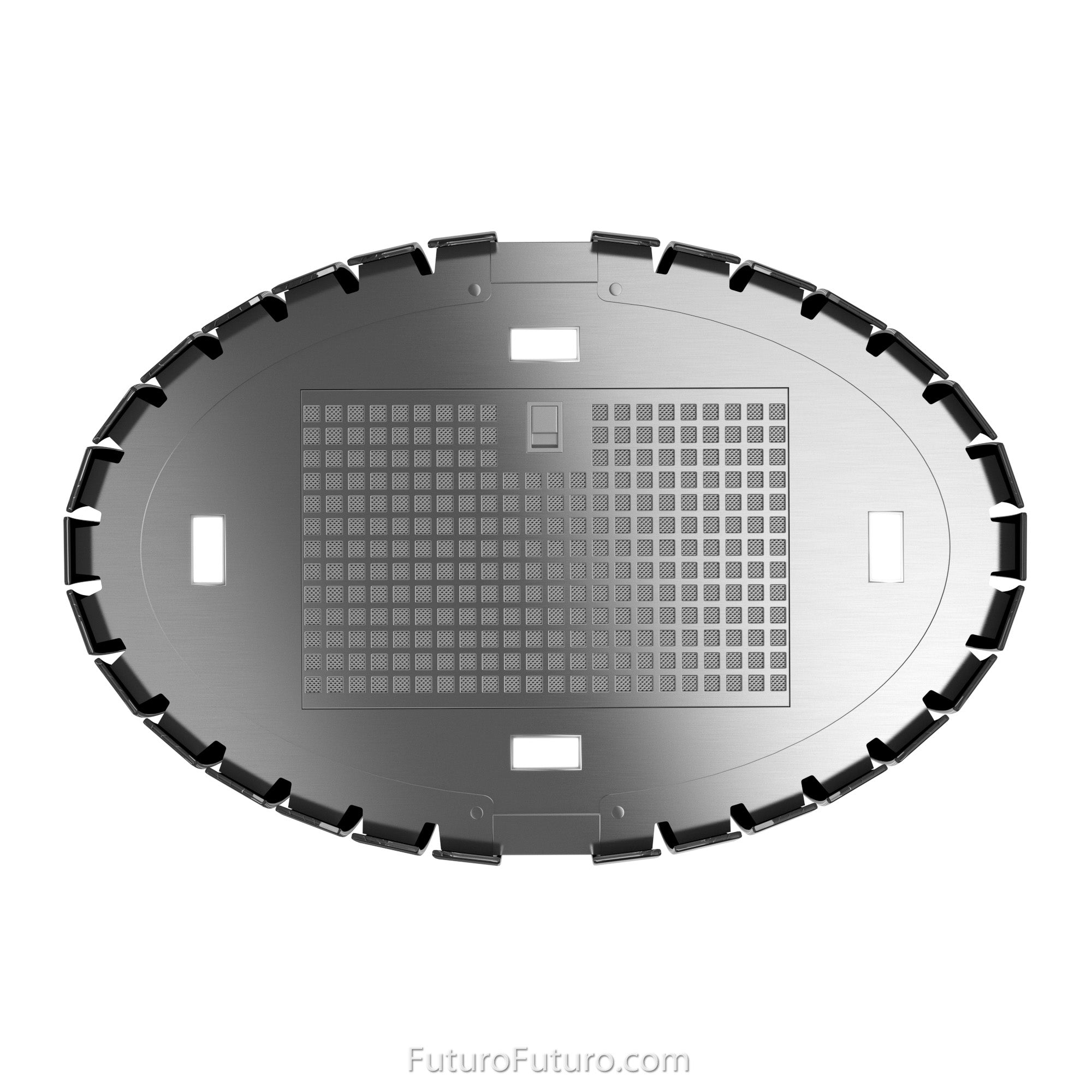 Futuro Pearl 30 in. 940 CFM Black Island Mount Range Hood | IS30PEARL-BLK