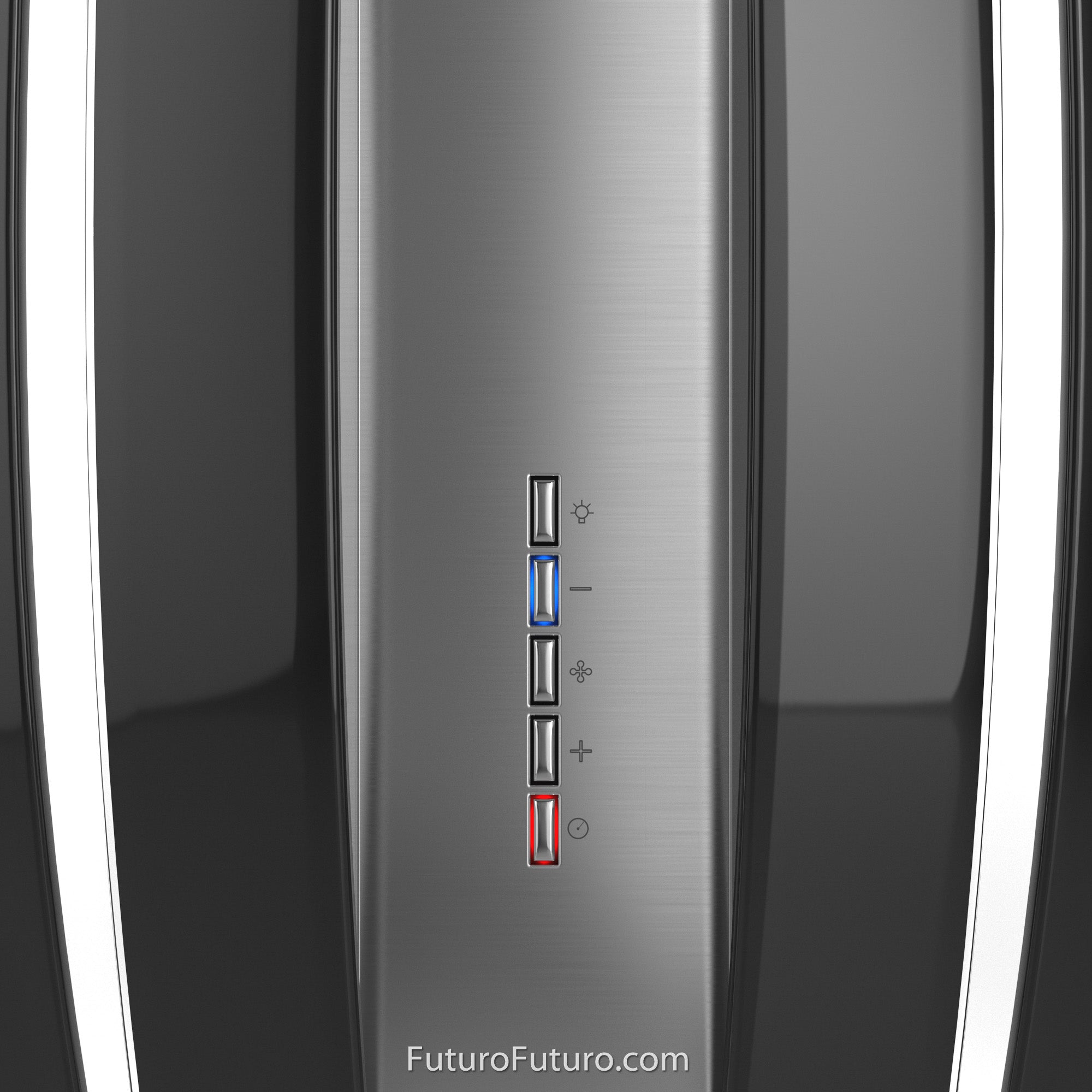 Futuro Pearl 30 in. 940 CFM Black Island Mount Range Hood | IS30PEARL-BLK