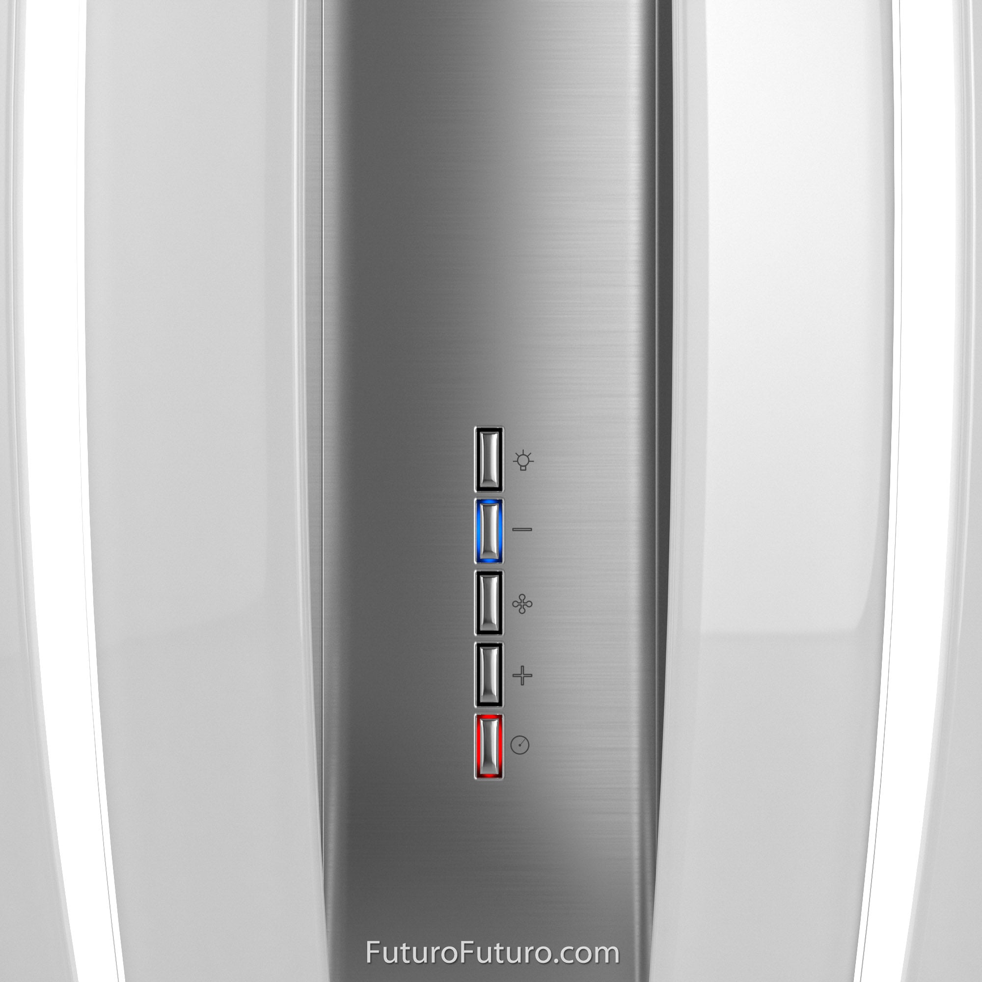 Futuro Pearl 30 in. 940 CFM White Island Mount Range Hood | IS30PEARL-WHT