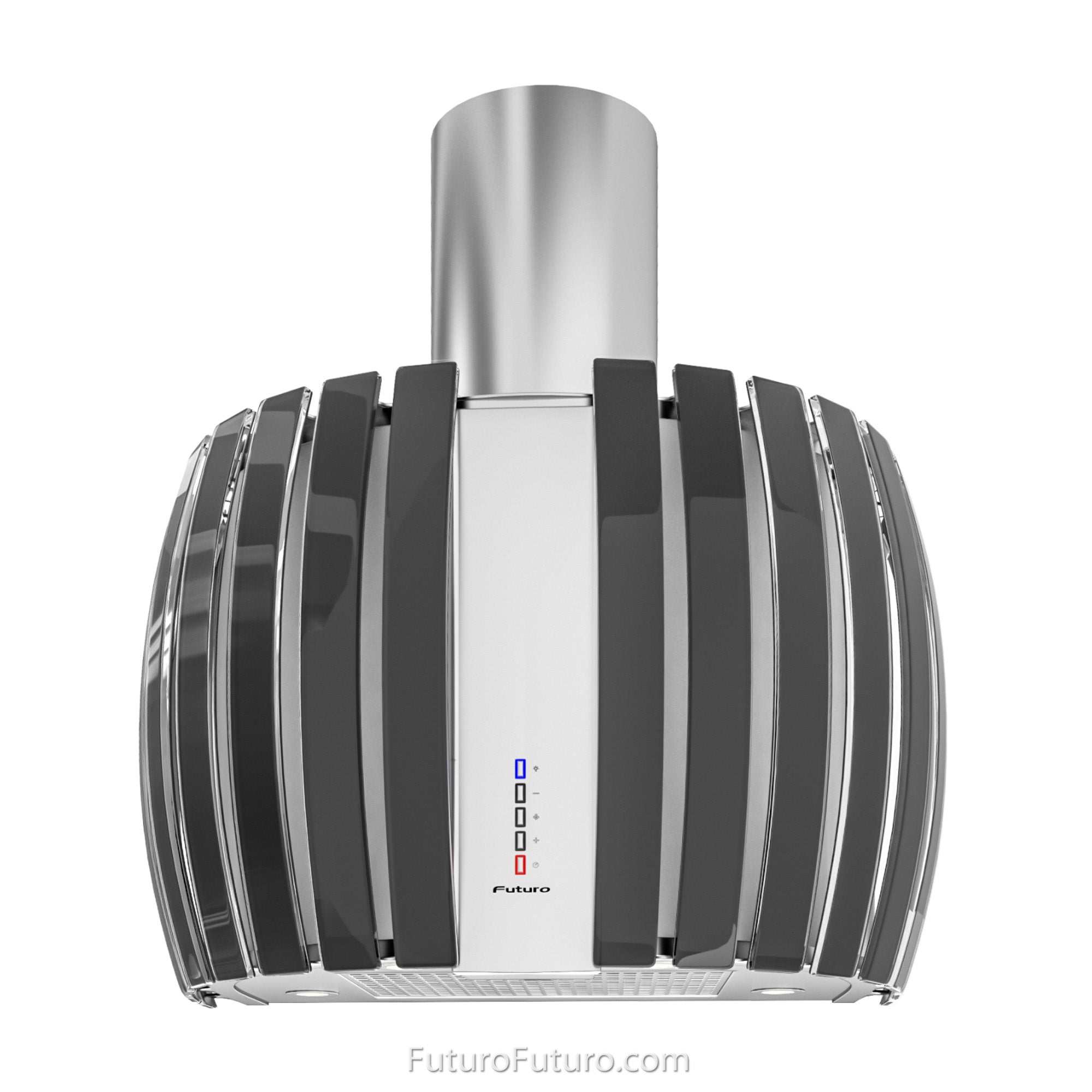 Futuro Pearl 26 in. 940 CFM Black Wall Mount Range Hood | WL26PEARL-BLK