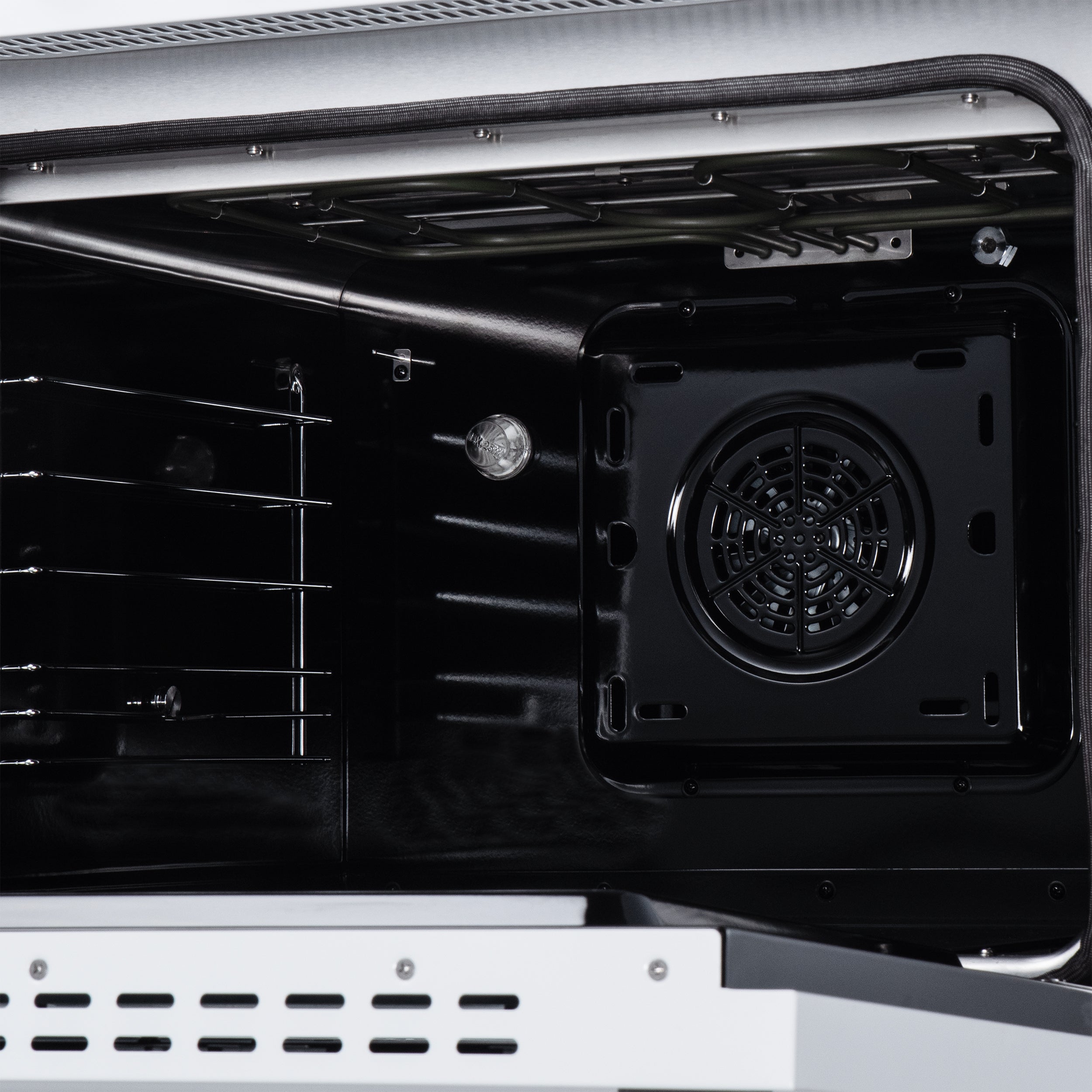 Torino 30 Inch Induction Range, 8,800W cooktop, 4.32 cf. True Convection Oven, Air Fry, Air Sous Vide, Smudge Resistant, White