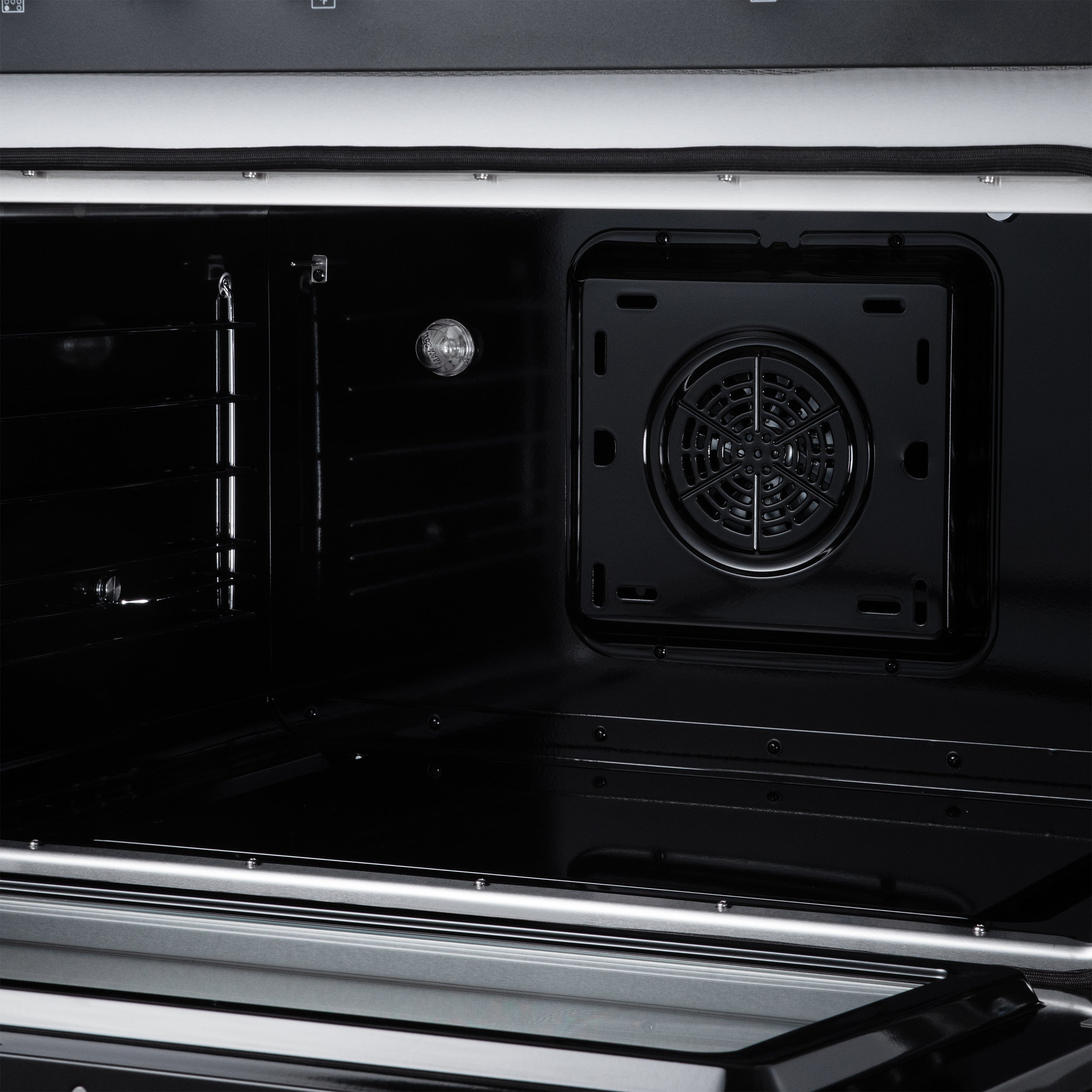 Torino 36 Inch Induction Range, 10,900W cooktop, 5.36 cf. True Convection Oven, Air Fry, Air Sous Vide, Smudge Resistant, Black