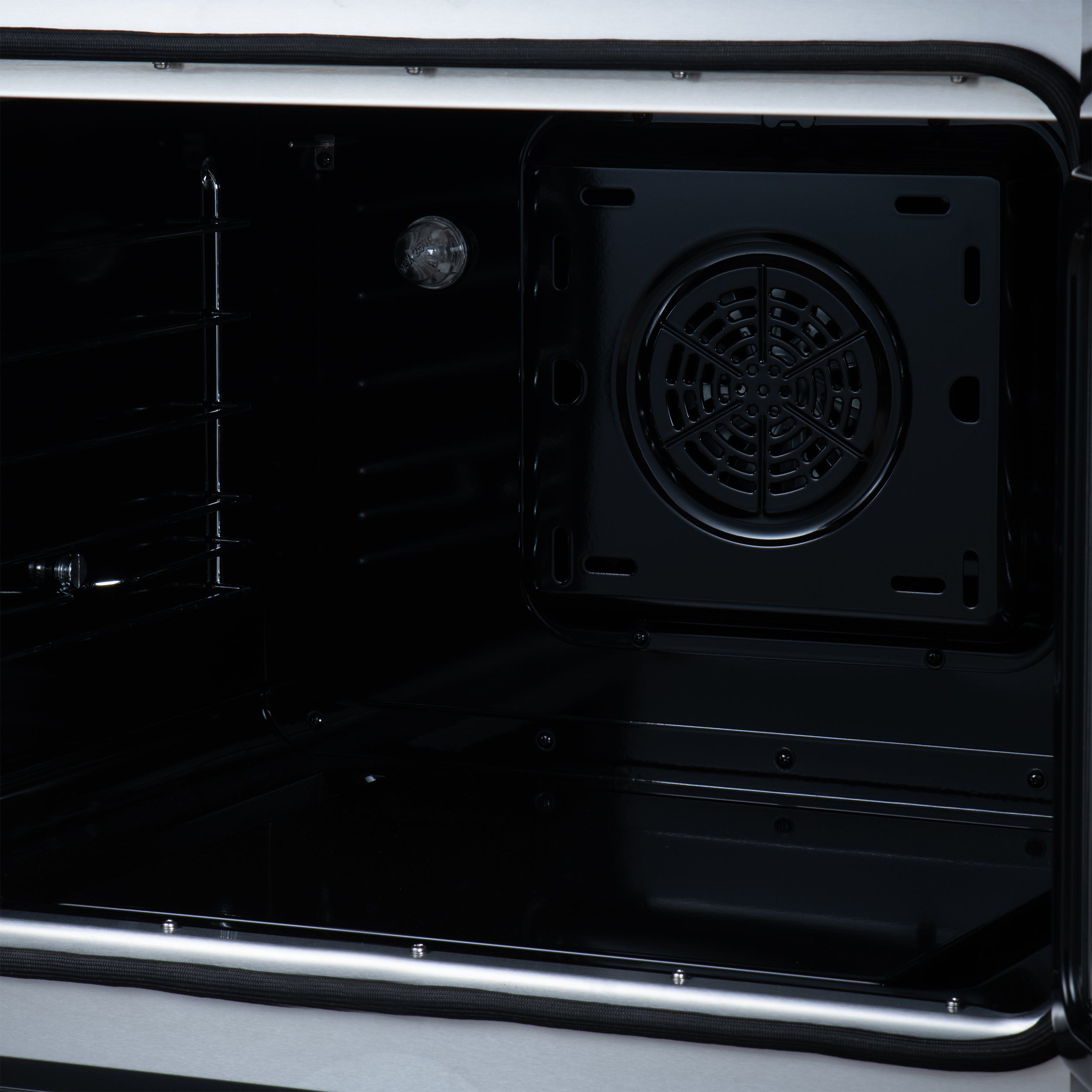 Forno Torino 30 in. 4.32 cu. ft. 5-Burner Black French Door Induction Range with Air Fry | FFSIN0950-30BLK