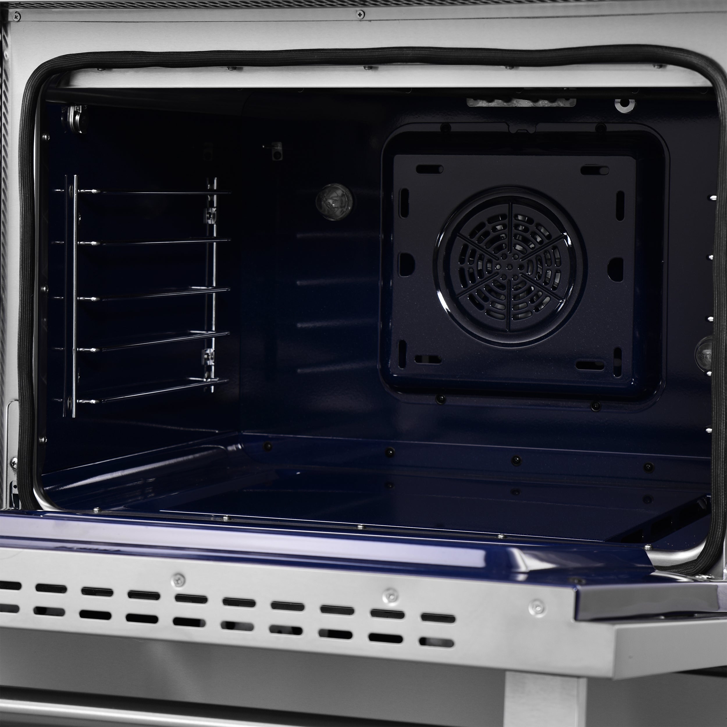 Forno Maximus 30 in. 4.32 cu. ft. 4-Burner Stainless Steel Induction Range with Air Fry | FFSIN0968-30