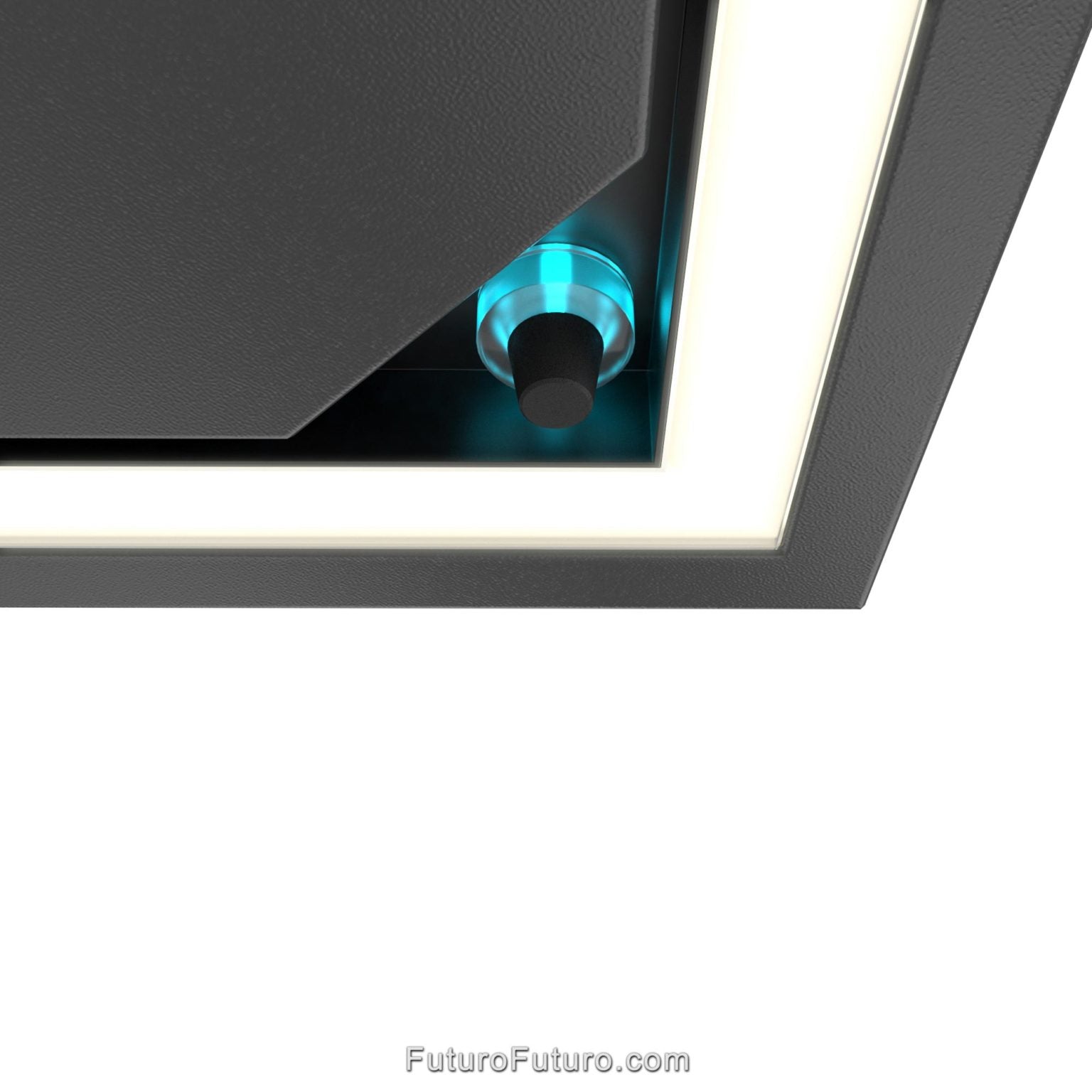 Futuro Balance 36 in. 940 CFM Charcoal Island Mount Range Hood | IS36BALANCE-CHR