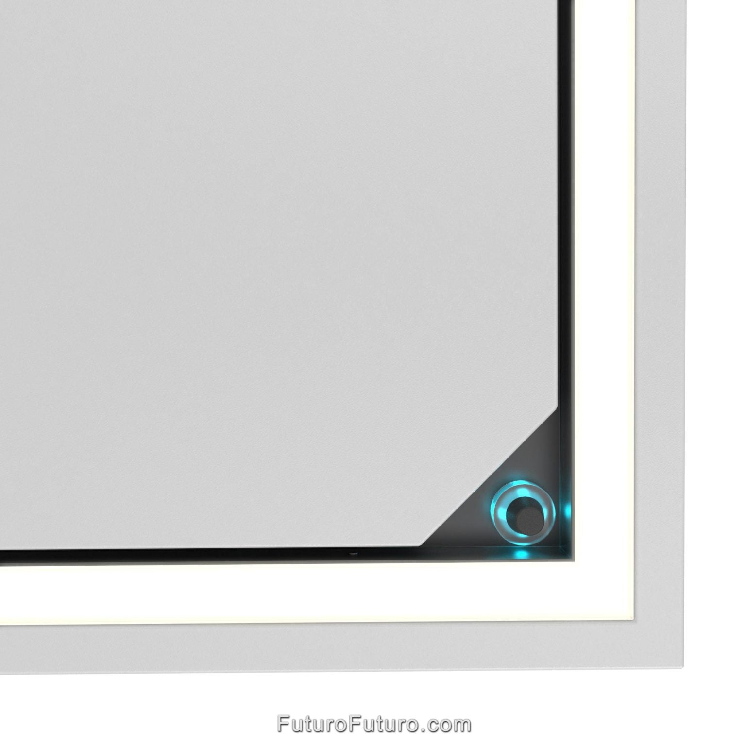 Futuro Balance 36 in. 940 CFM White Island Mount Range Hood | IS36BALANCE-WHT