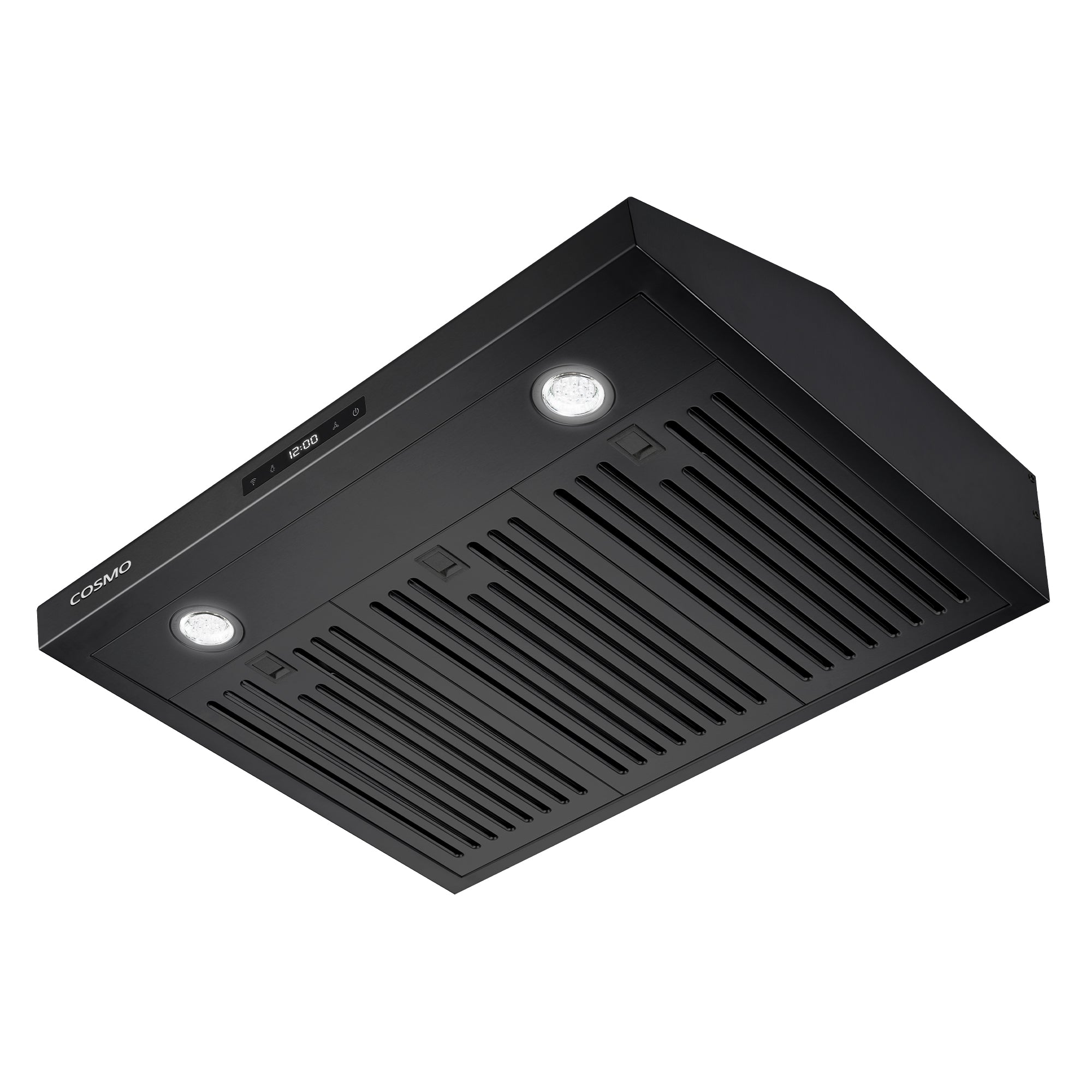 Cosmo Haven 30 in. 500 CFM Black Under-Cabinet Range Hood, Touch Controls | COS-KS6U30-BK