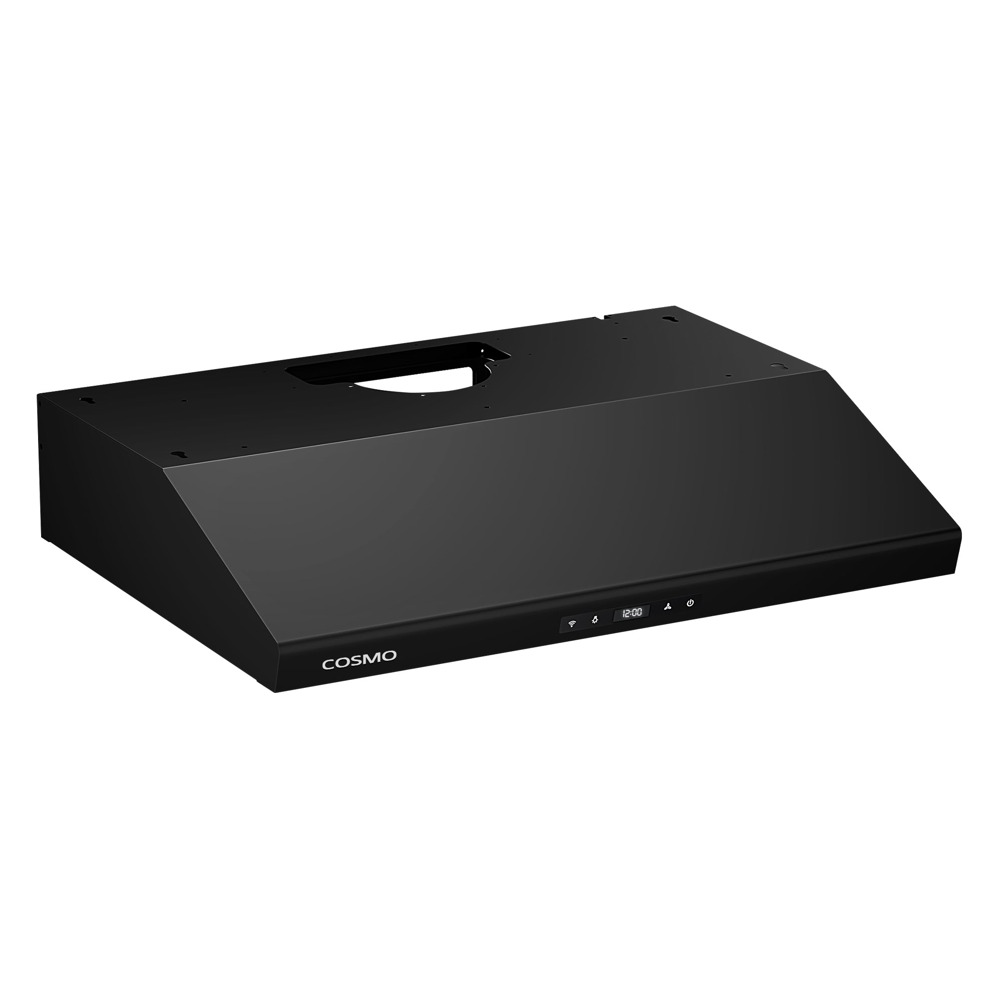Cosmo Haven 30 in. 500 CFM Black Under-Cabinet Range Hood, Touch Controls | COS-KS6U30-BK