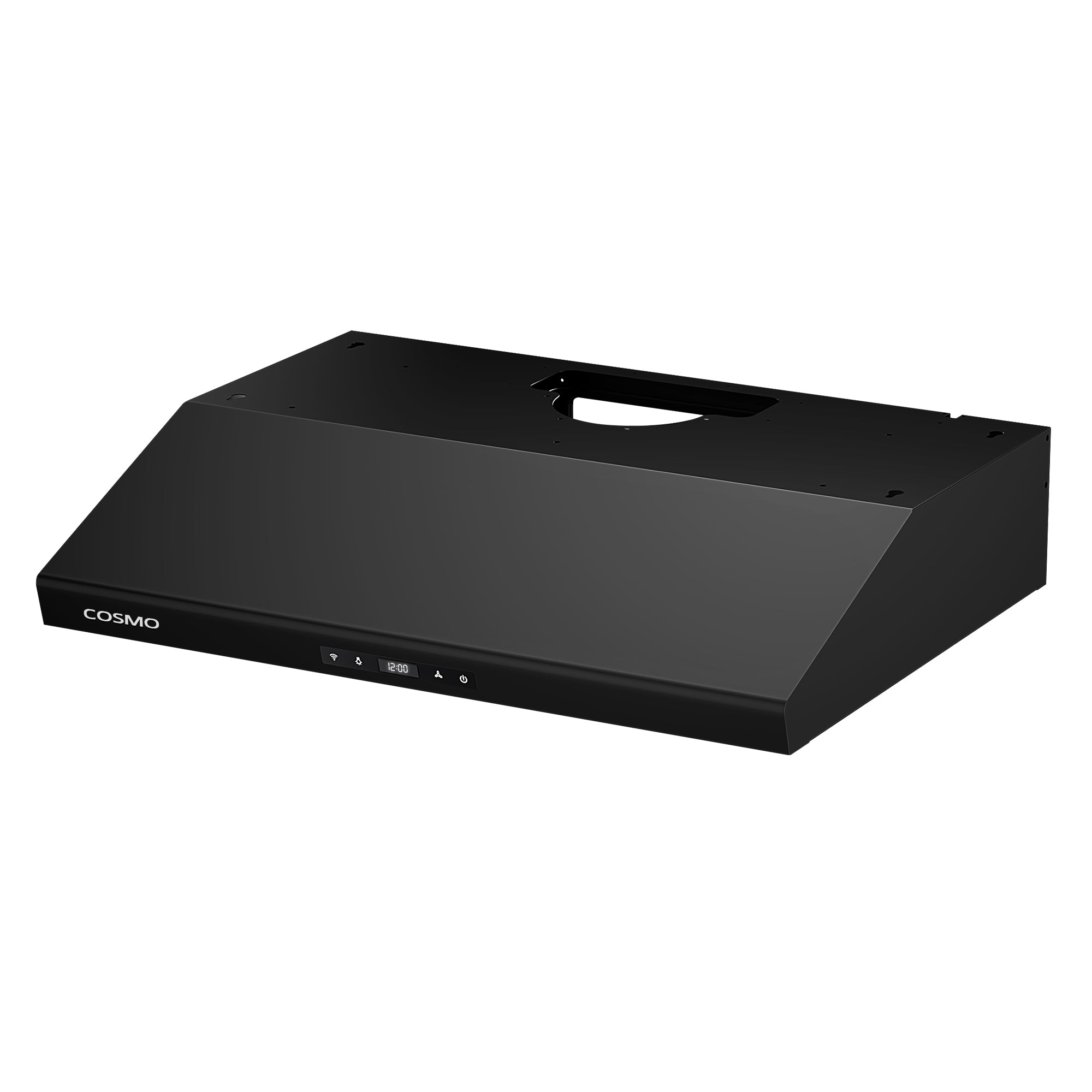Cosmo Haven 30 in. 500 CFM Black Under-Cabinet Range Hood, Touch Controls | COS-KS6U30-BK