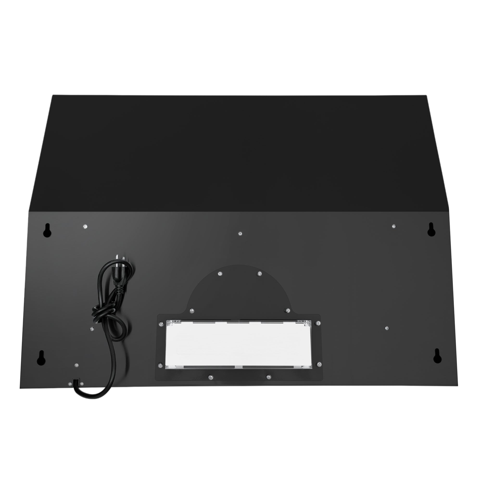 Cosmo Haven 30 in. 500 CFM Black Under-Cabinet Range Hood, Touch Controls | COS-KS6U30-BK