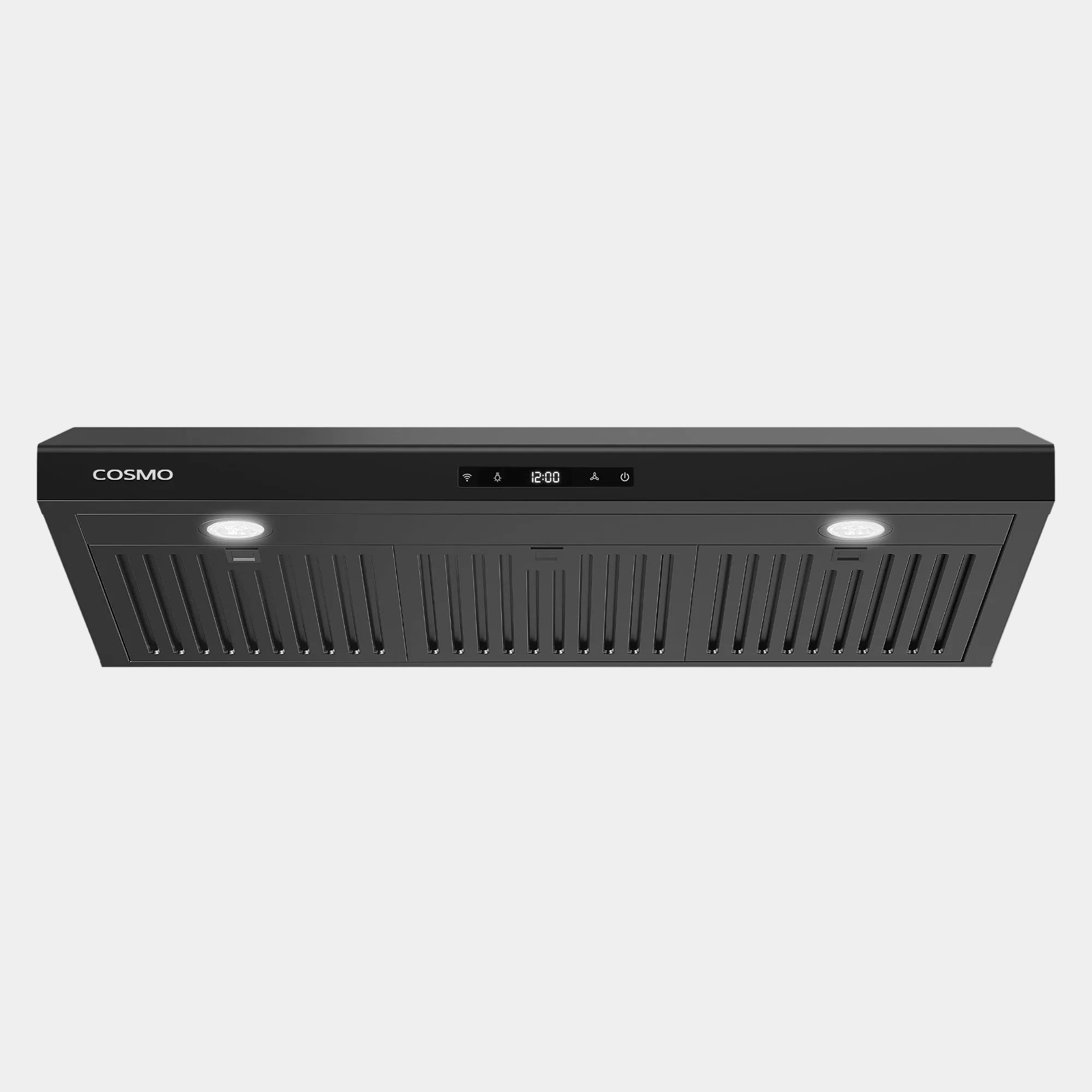Cosmo Haven 36 in. 500 CFM Black Under-Cabinet Range Hood, Touch Controls | COS-KS6U36-BK