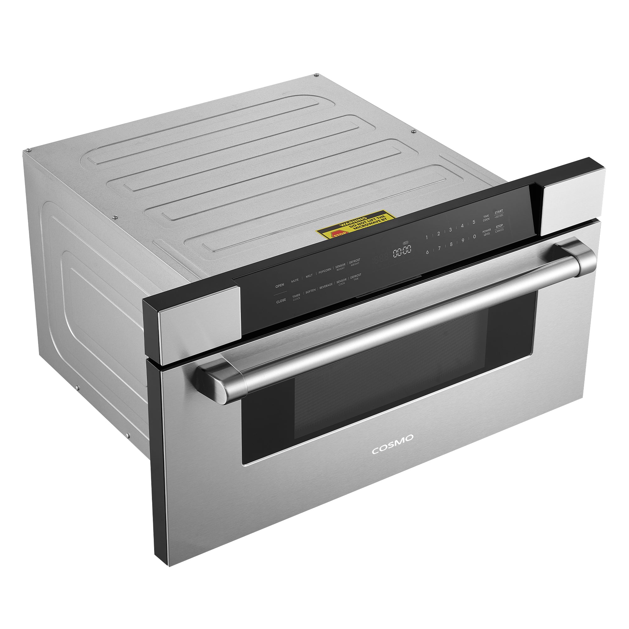 Cosmo Haven 30 in. 1.2 cu.ft Stainless Steel Built-in Microwave Drawer | COS-MWD3012GSS