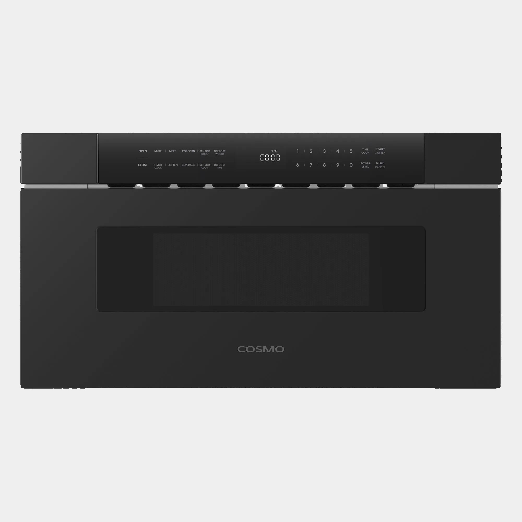 Cosmo Haven 30 in. 1.2 cu.ft Black Built-in Microwave Drawer | COS-MWD3012NHBK