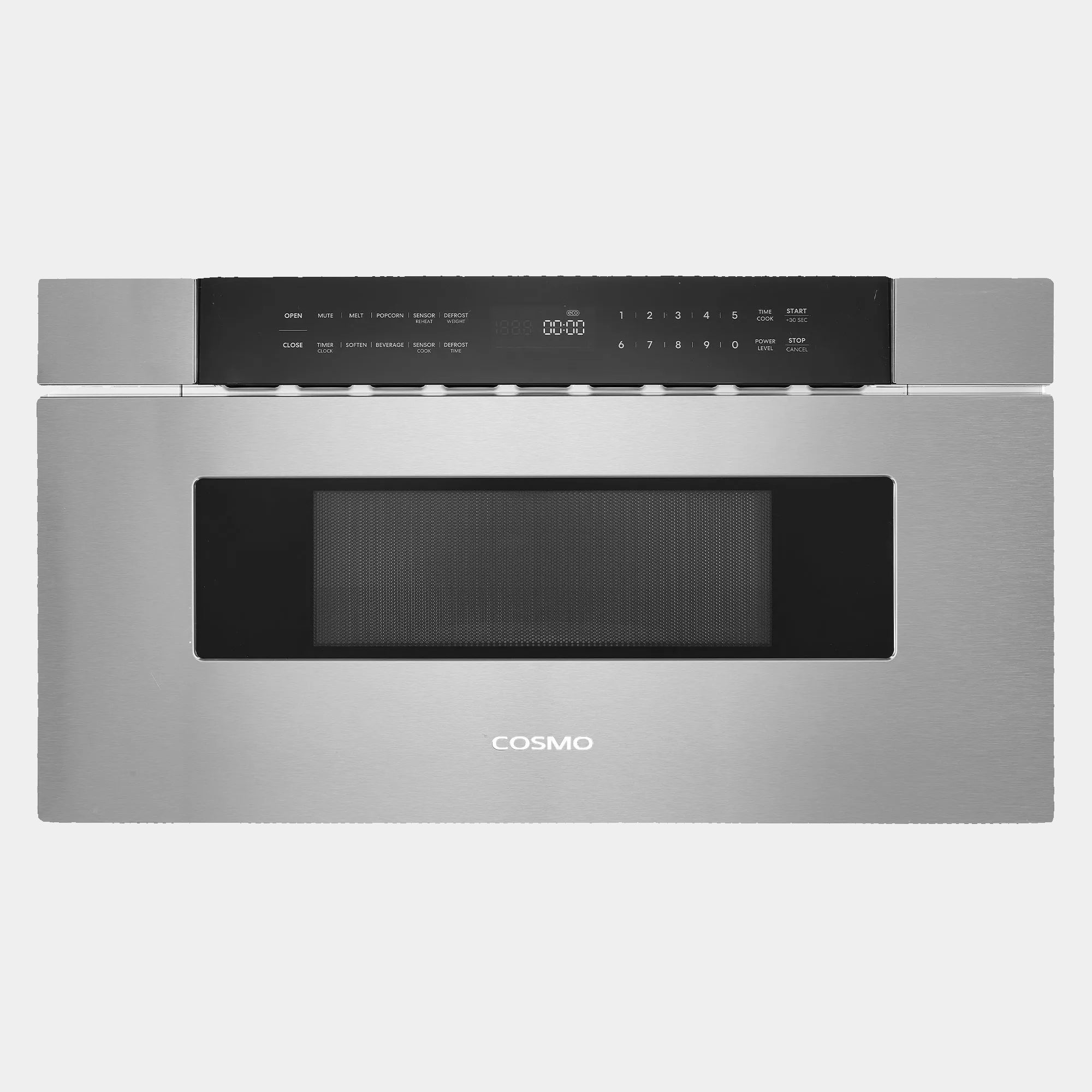 Cosmo Haven 30 in. 1.2 cu.ft Stainless Steel Built-in Microwave Drawer with Automatic Door | COS-MWD3012NHSS