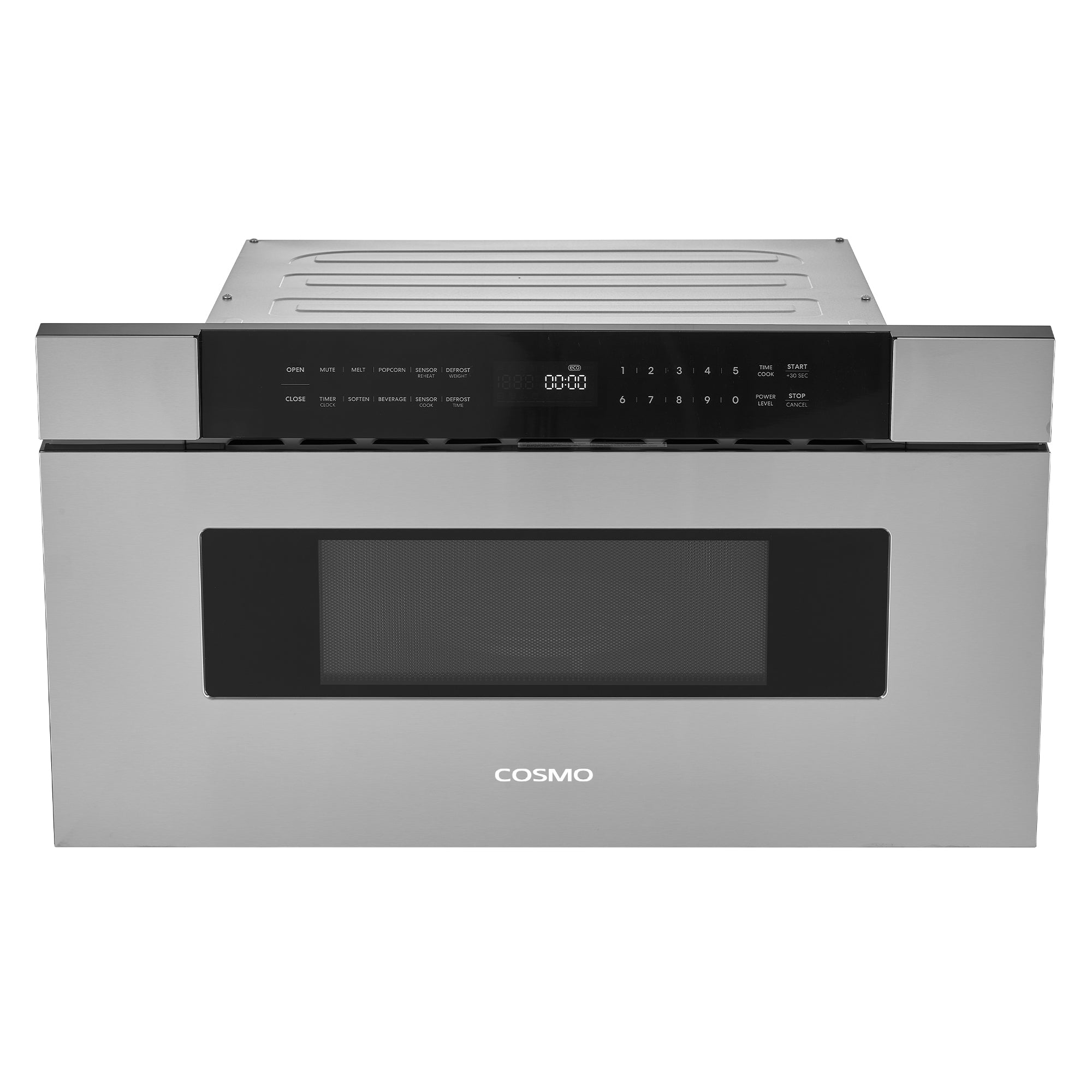 Cosmo Haven 30 in. 1.2 cu.ft Stainless Steel Built-in Microwave Drawer with Automatic Door | COS-MWD3012NHSS