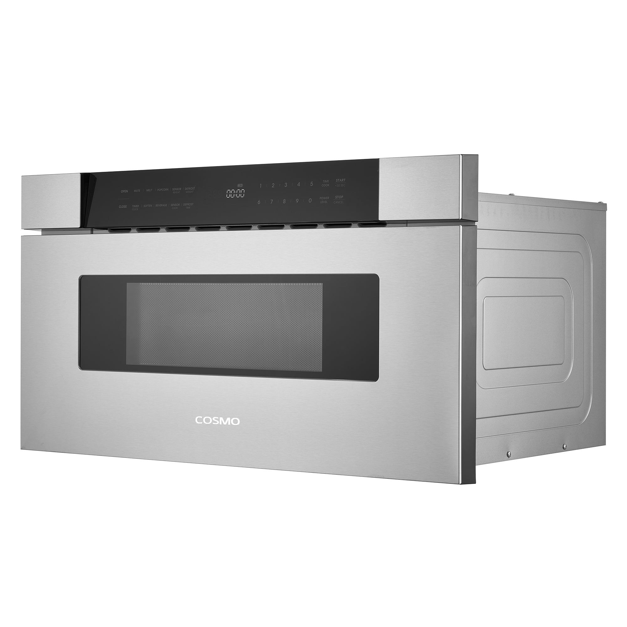 Cosmo Haven 30 in. 1.2 cu.ft Stainless Steel Built-in Microwave Drawer with Automatic Door | COS-MWD3012NHSS